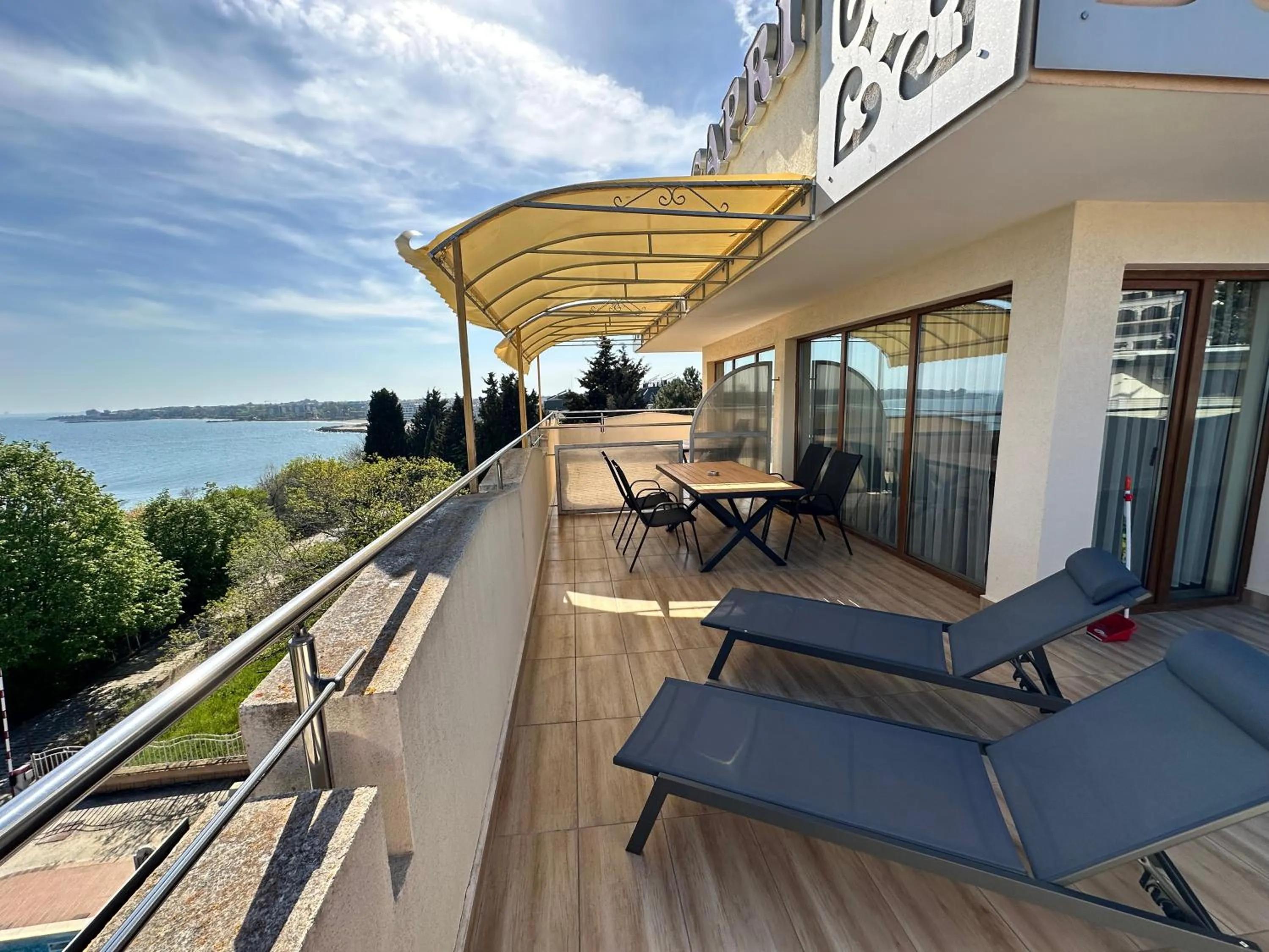 Balcony/Terrace in Hotel Capri