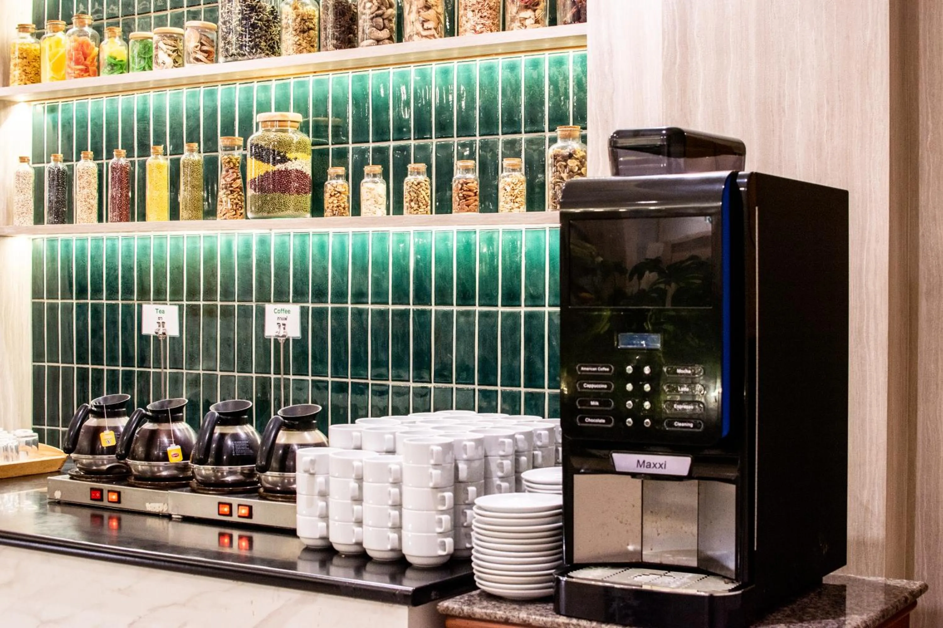 Breakfast in Twin Towers Hotel