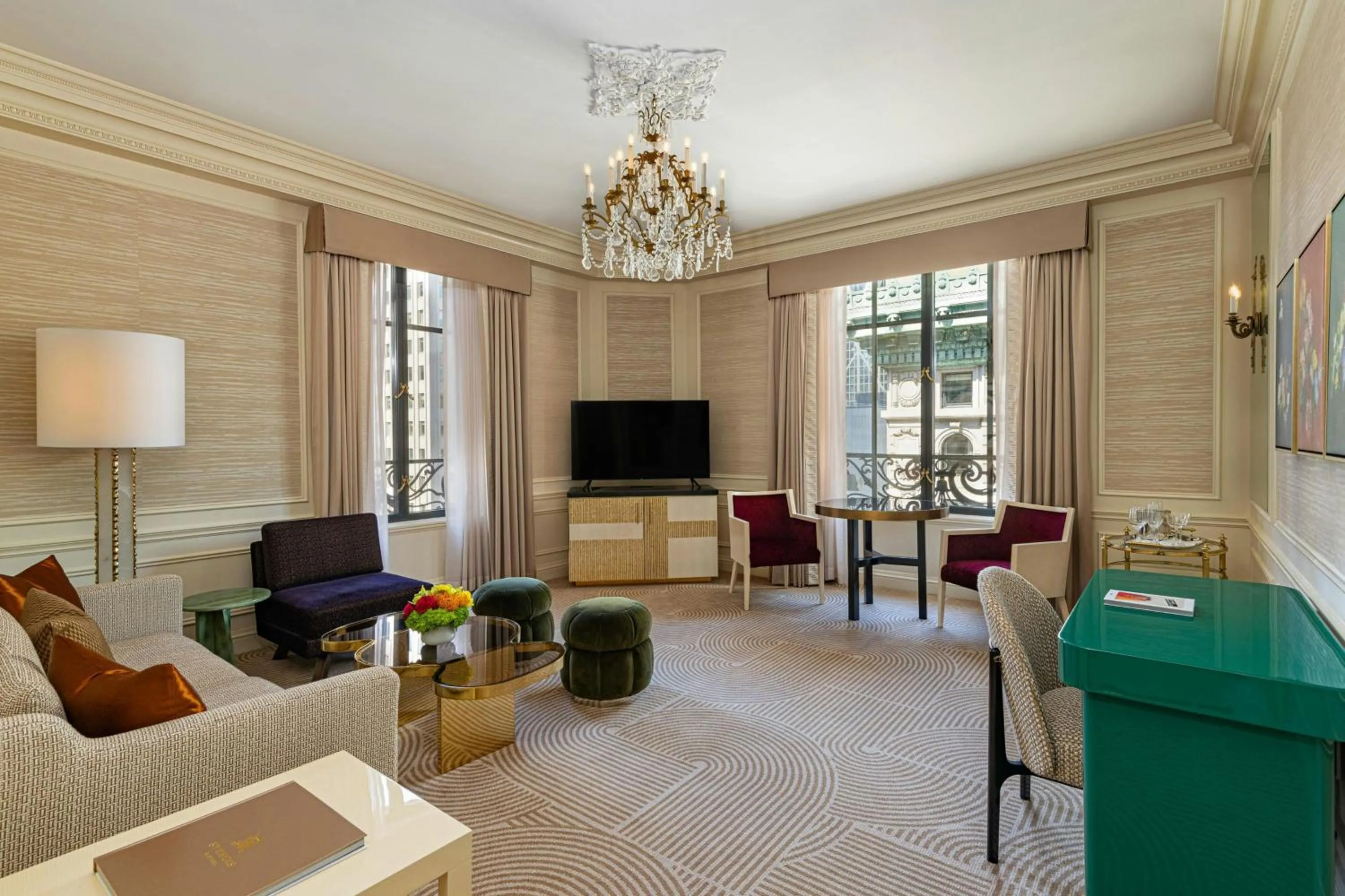 Living room in The St. Regis New York