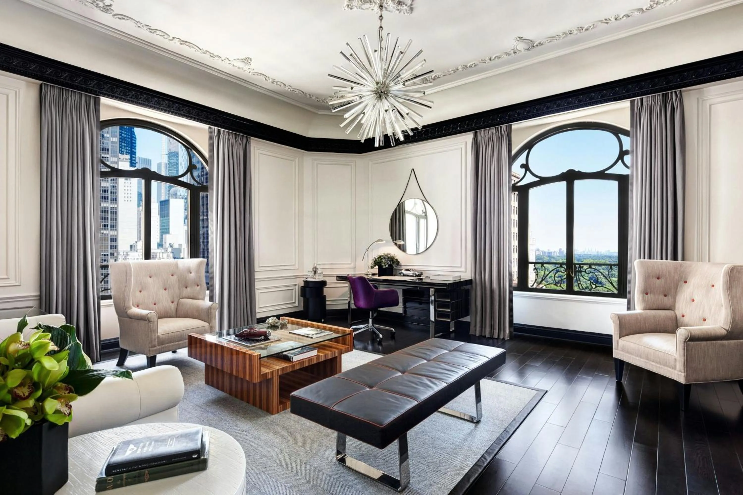 Living room in The St. Regis New York