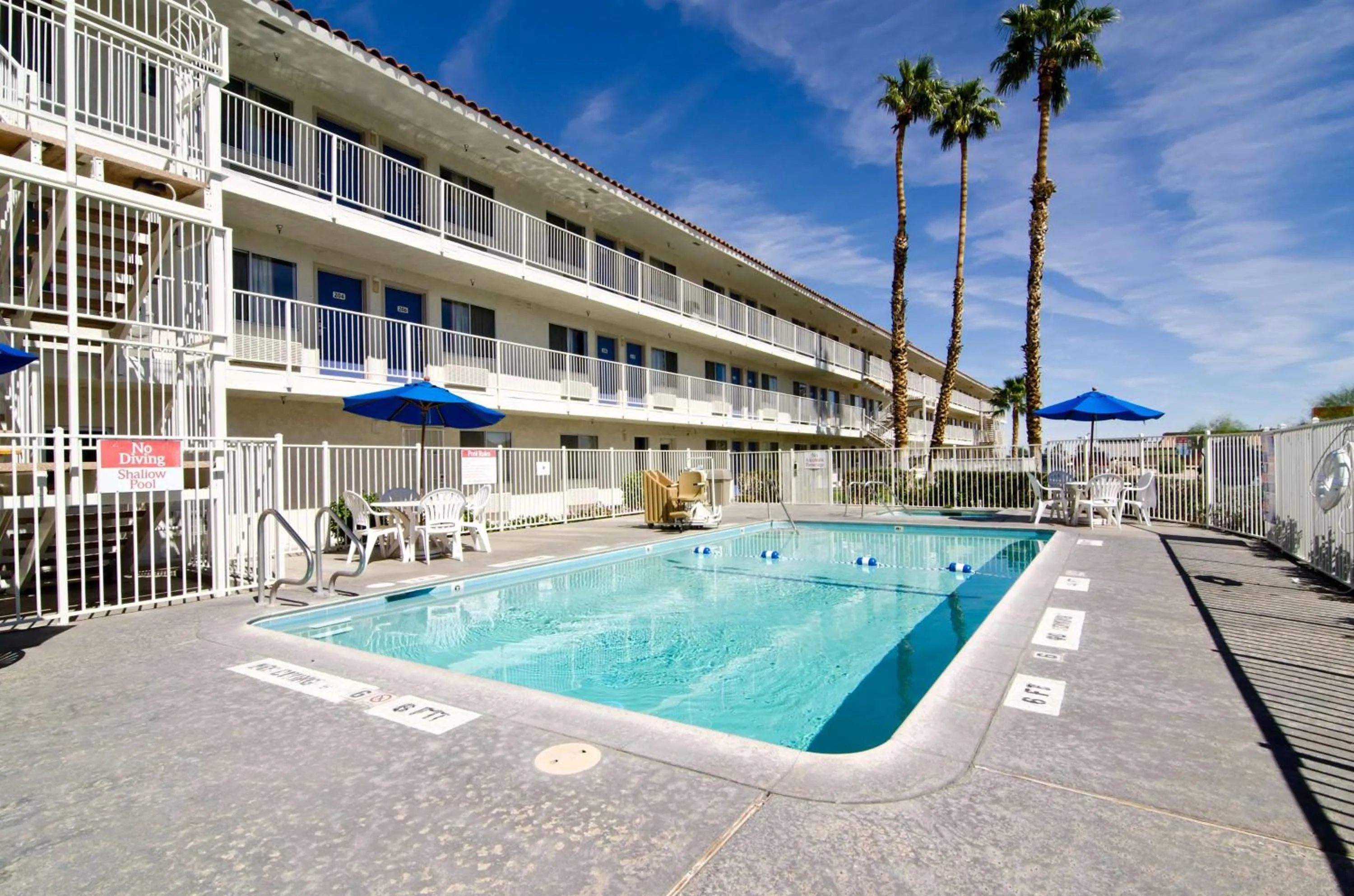 On site in Motel 6-Twentynine Palms, CA