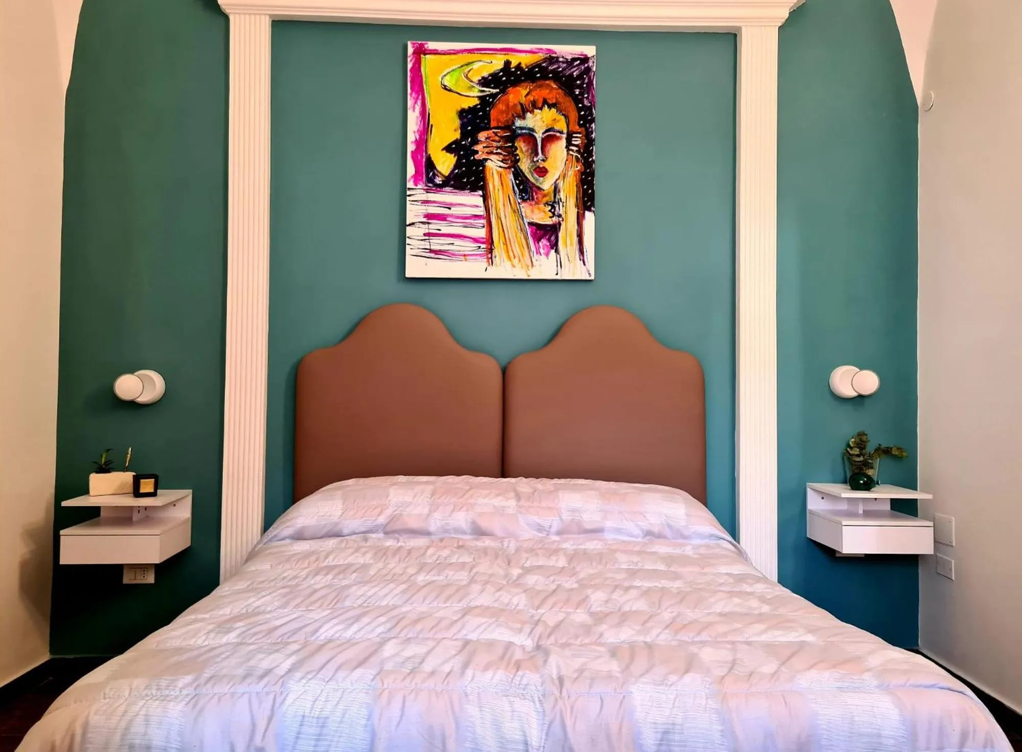 Bed in Al primo piano bed And breakfast