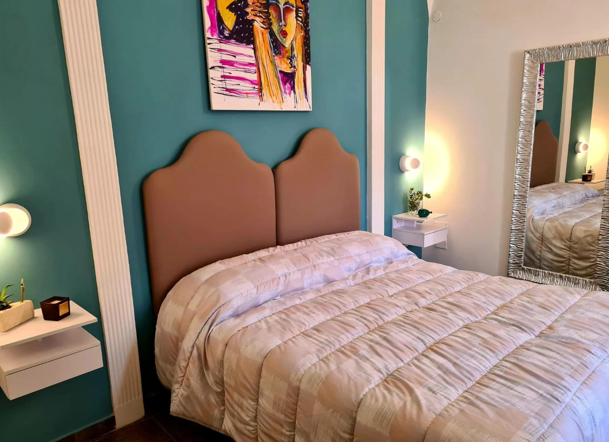 Bed in Al primo piano bed And breakfast