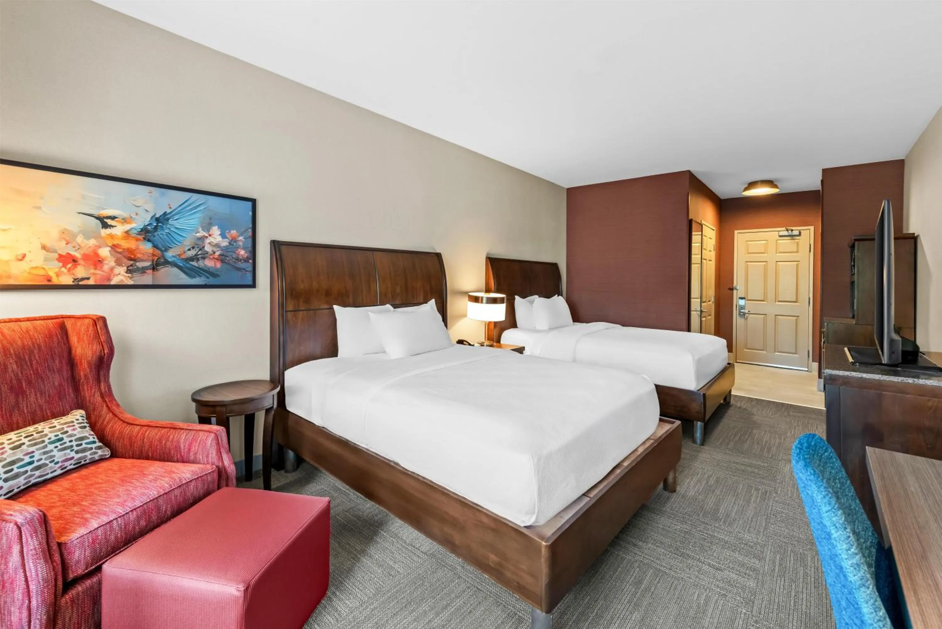 Bed in Hilton Garden Inn Overland Park