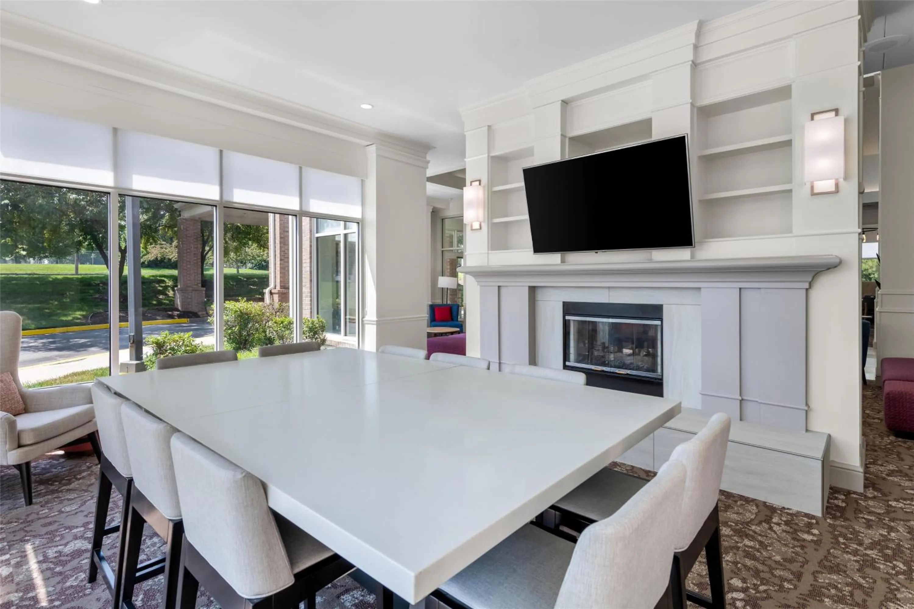 Lobby or reception in Hilton Garden Inn Overland Park