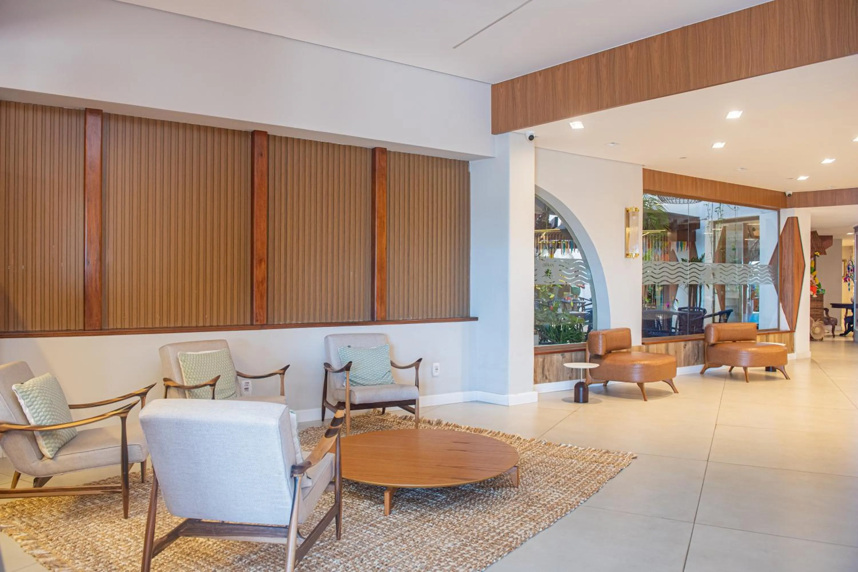 Lobby or reception in Opaba Praia Hotel