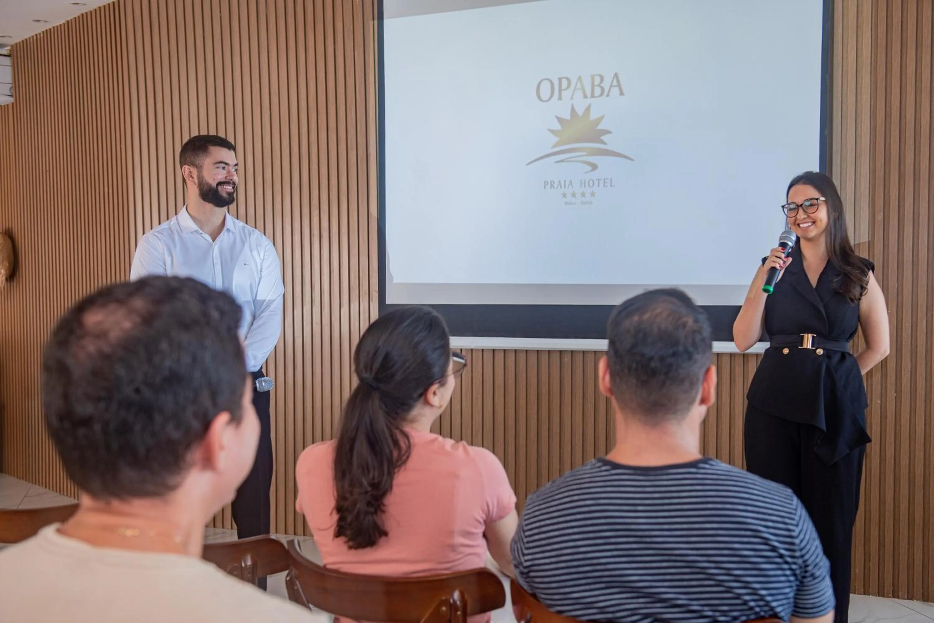 Meeting/conference room in Opaba Praia Hotel