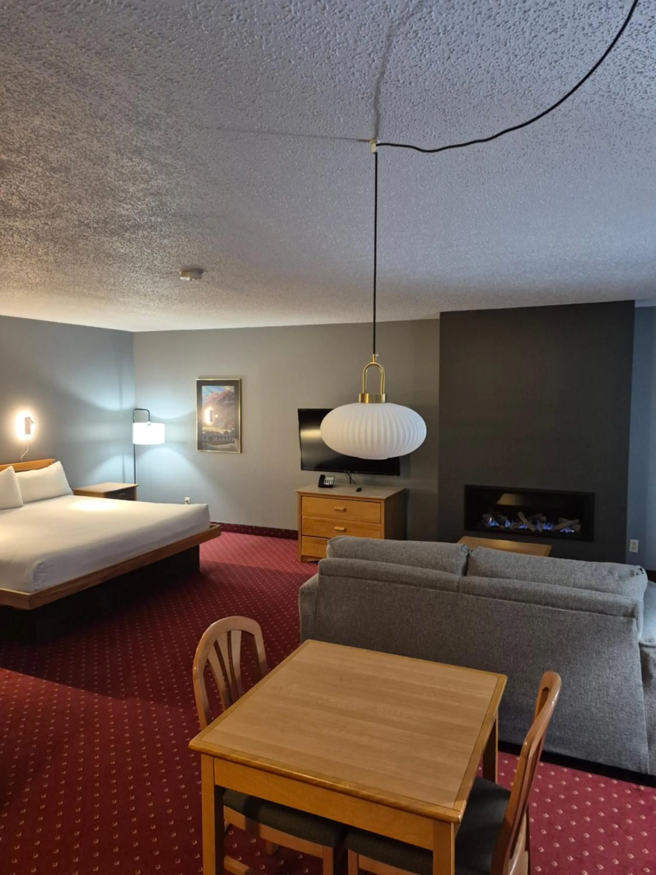 Bed in Hotel Baie Saint Paul