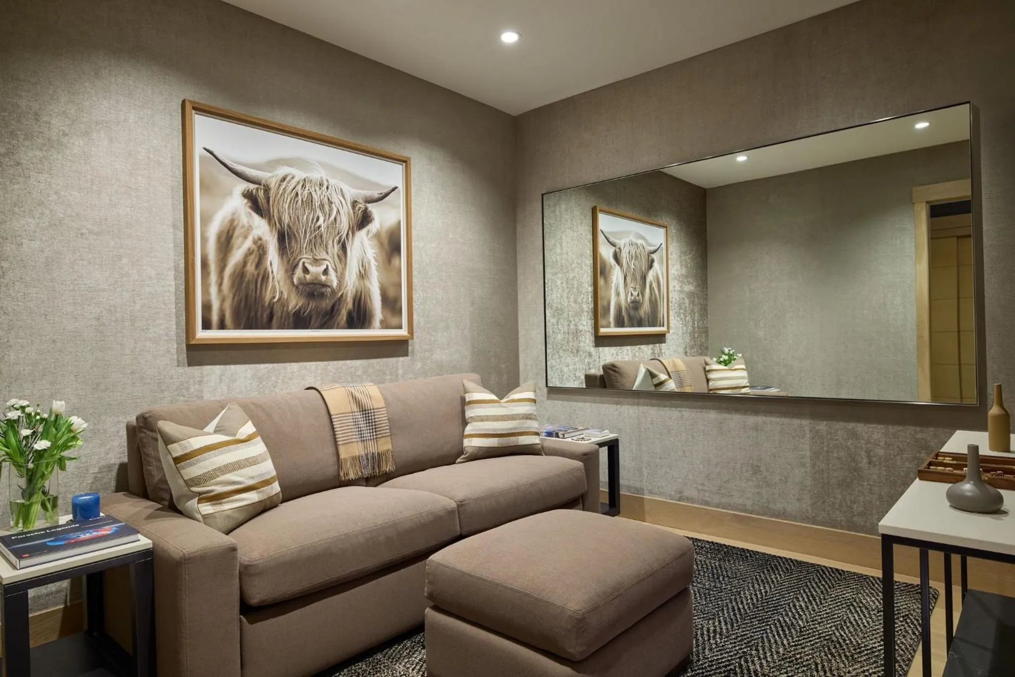 Living room in Viceroy Snowmass