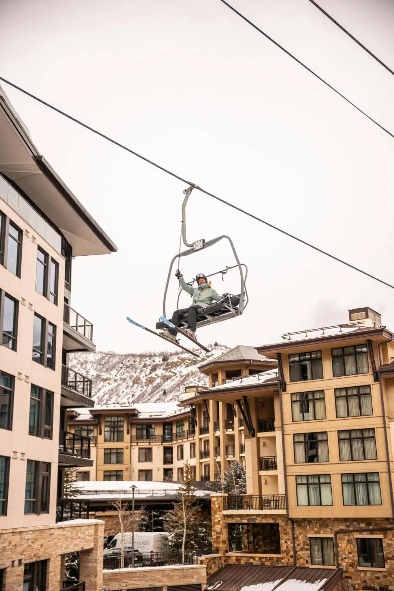 Skiing in Viceroy Snowmass