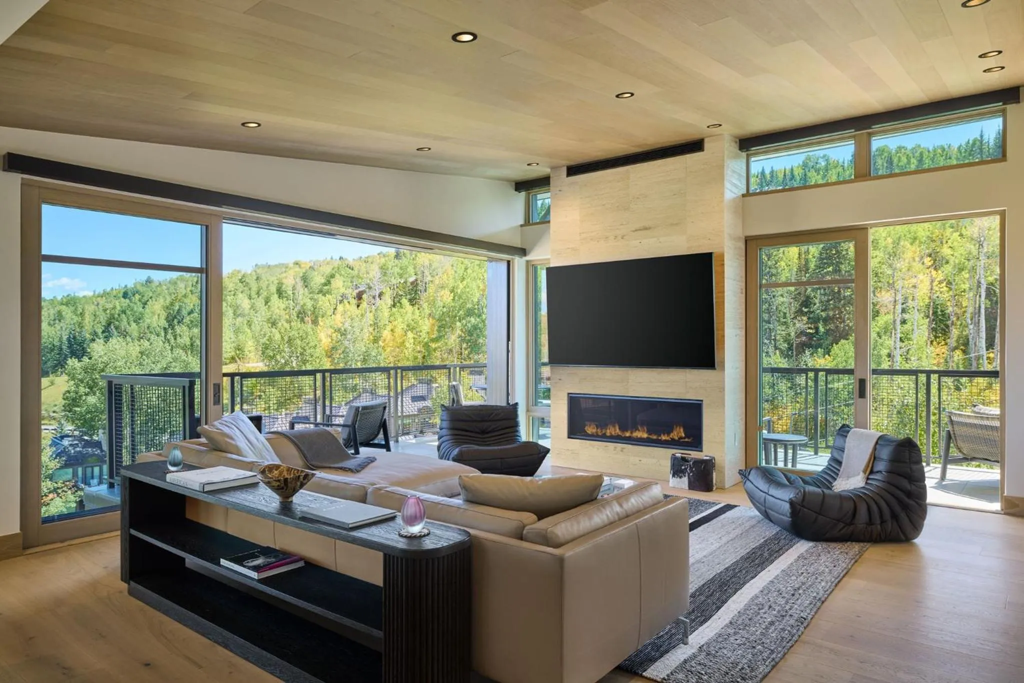 Living room in Viceroy Snowmass