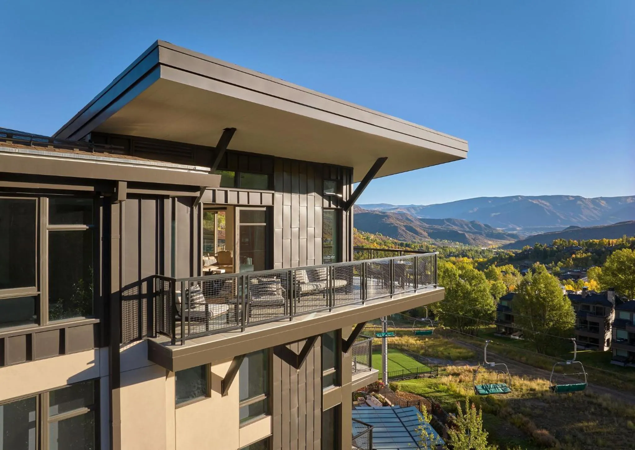 Bird's eye view in Viceroy Snowmass