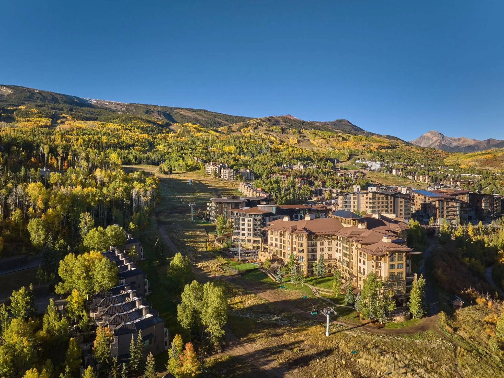 Bird's eye view in Viceroy Snowmass
