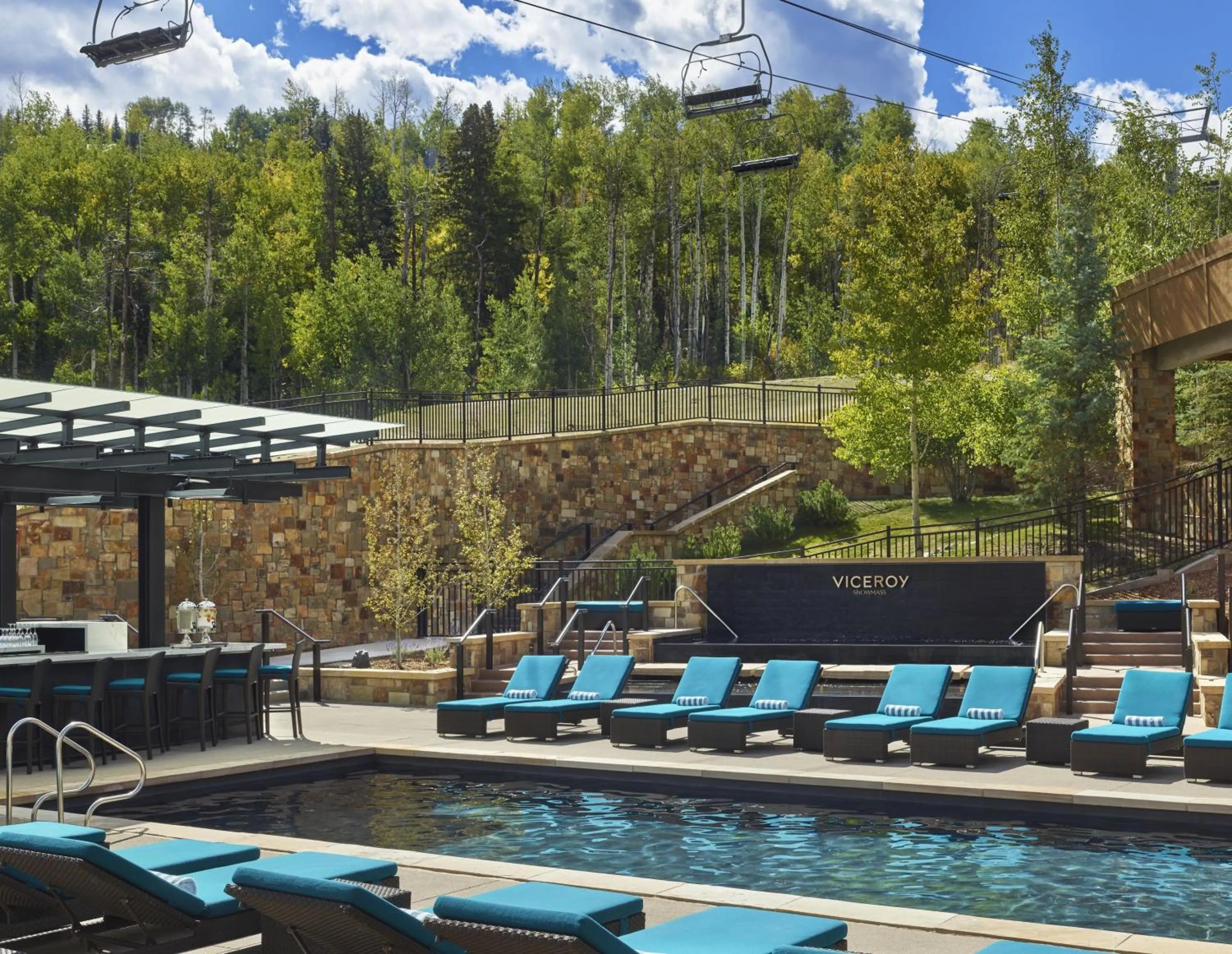 Swimming pool in Viceroy Snowmass