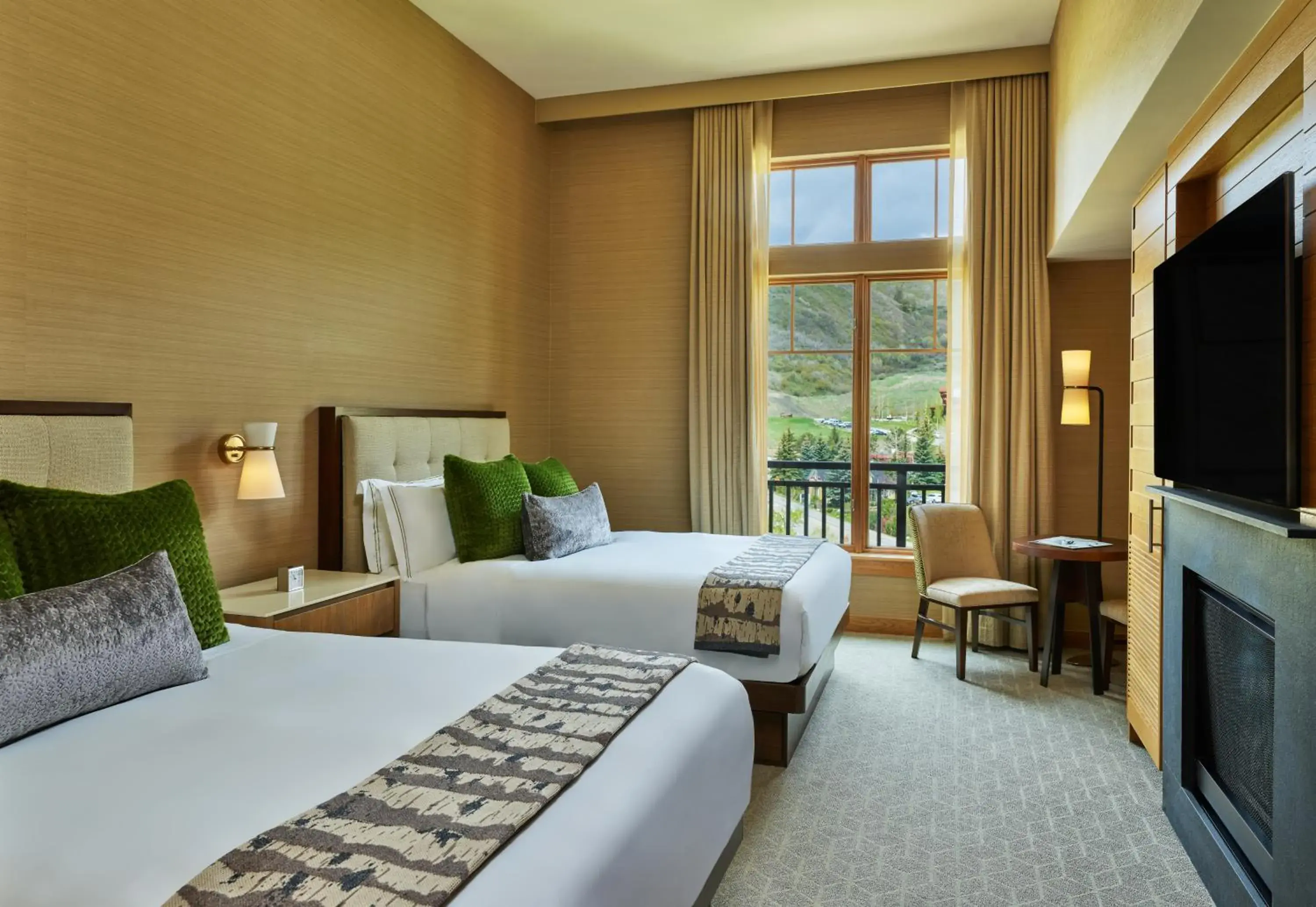 Queen Room with Two Queen Beds in Viceroy Snowmass Queen Room with Two Queen Beds in Viceroy Snowmass