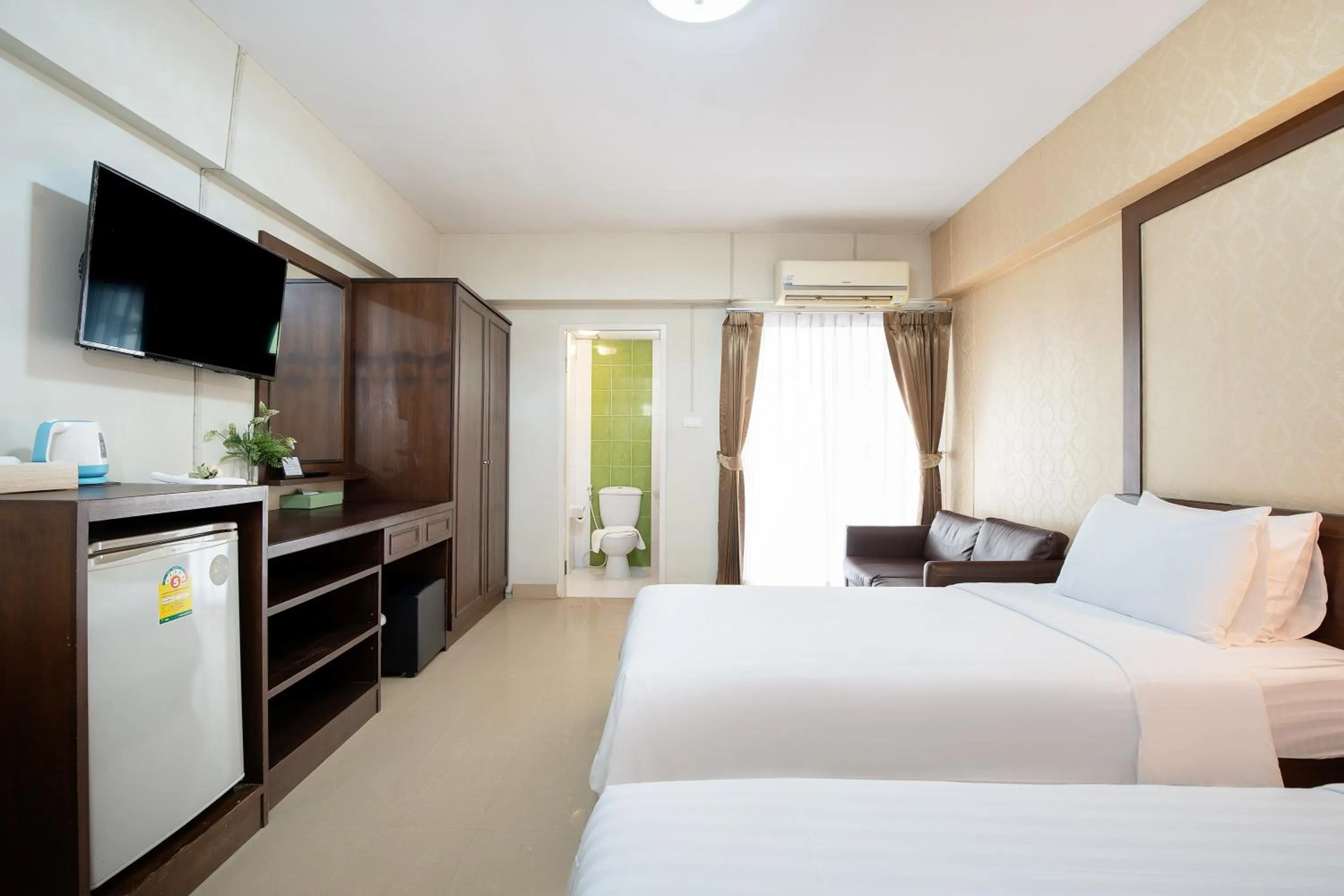 Bed in P-Park Suvarnabhumi