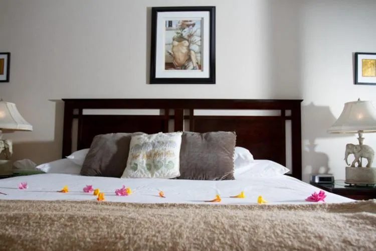 Bed in Sea Mountain Nude Resort & Spa Hotel - Adults Only