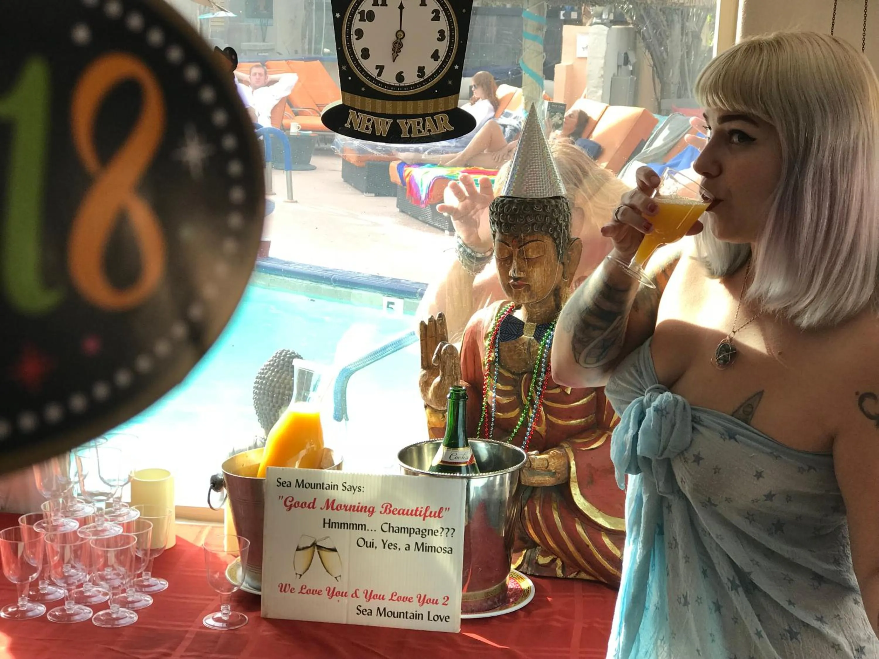 Breakfast in Sea Mountain Nude Resort & Spa Hotel - Adults Only