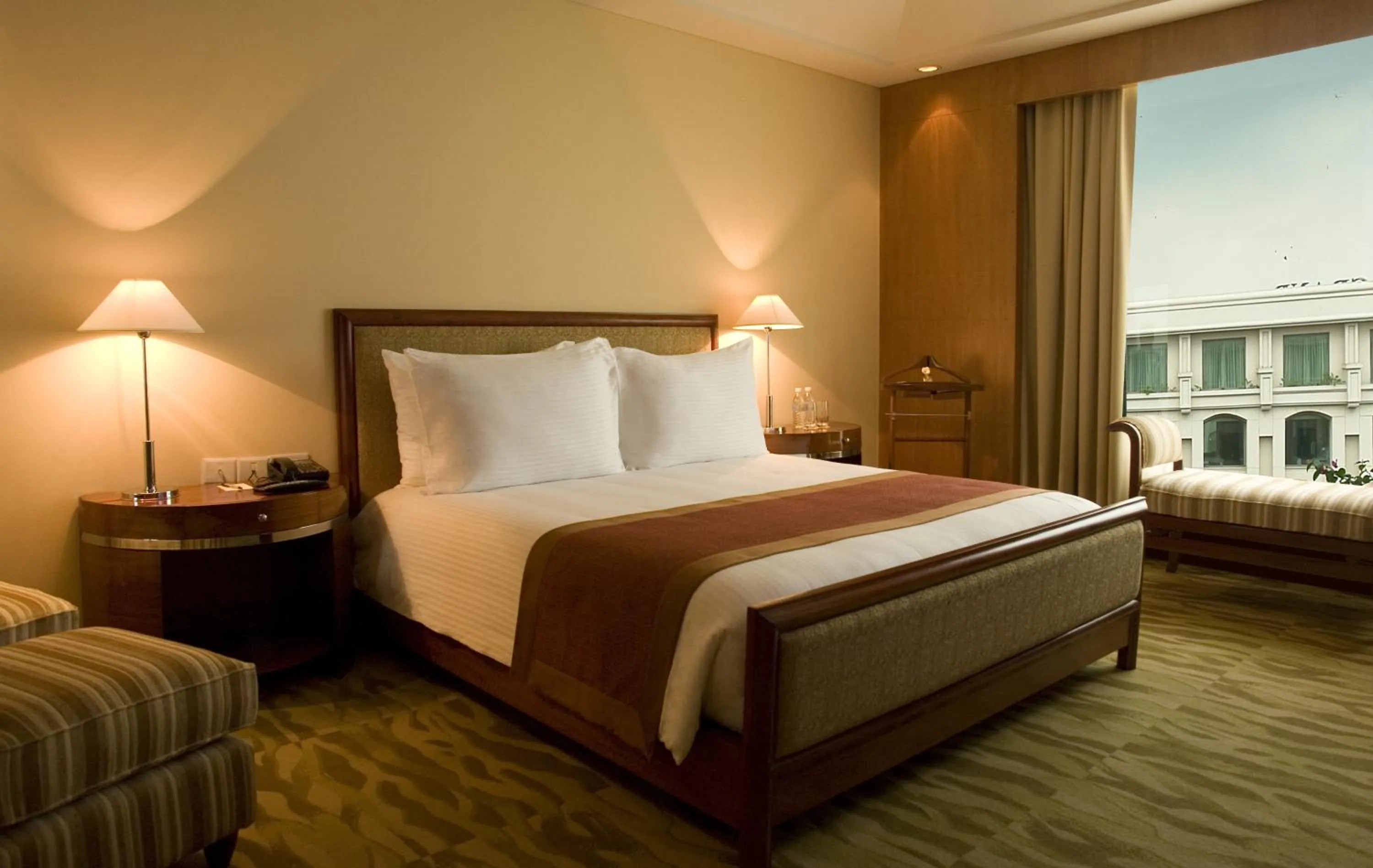 Bed in The Grand New Delhi