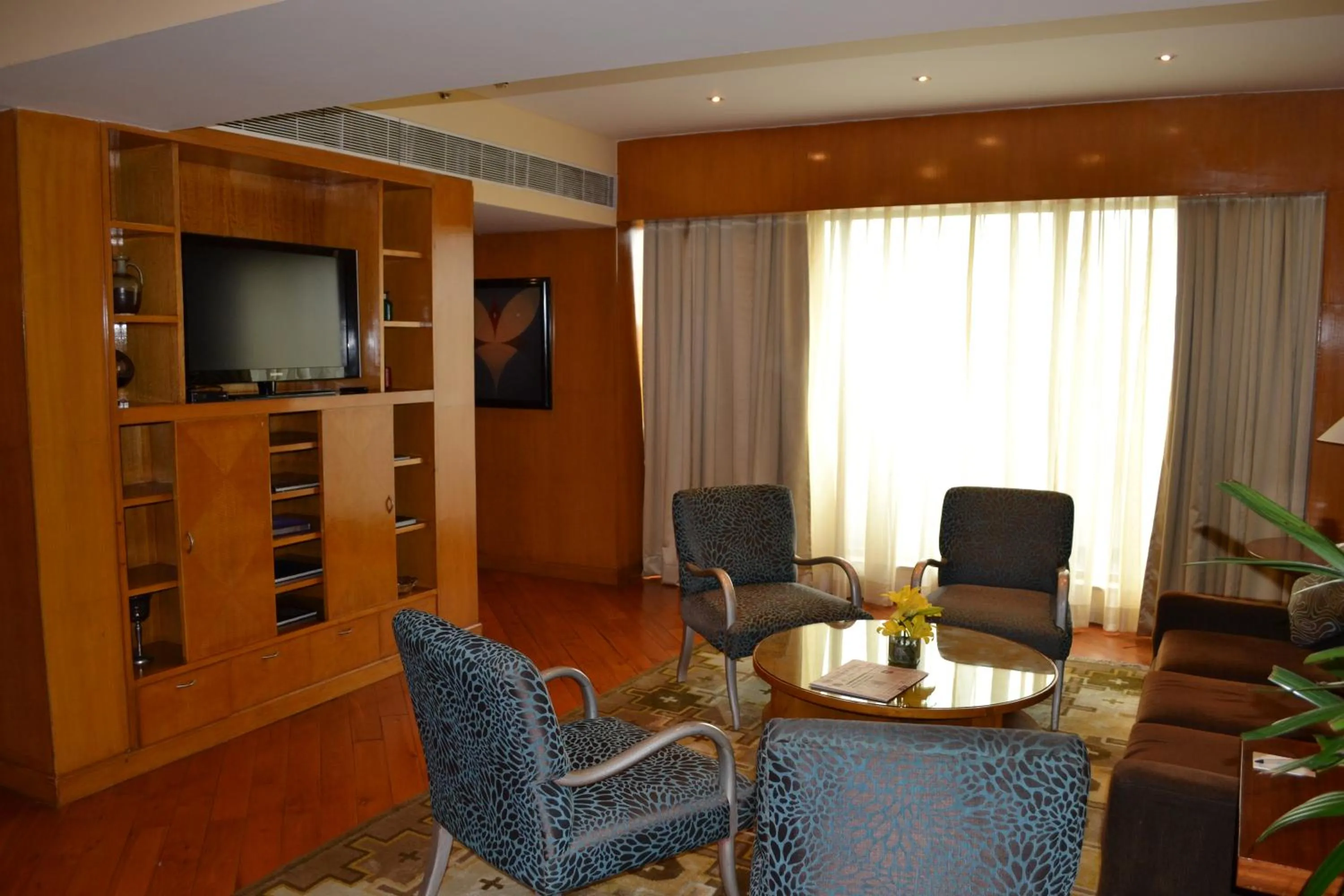 Seating area in The Grand New Delhi