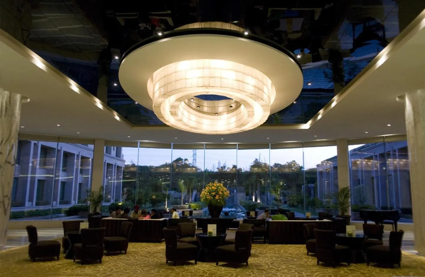 Lounge or bar in The Grand New Delhi