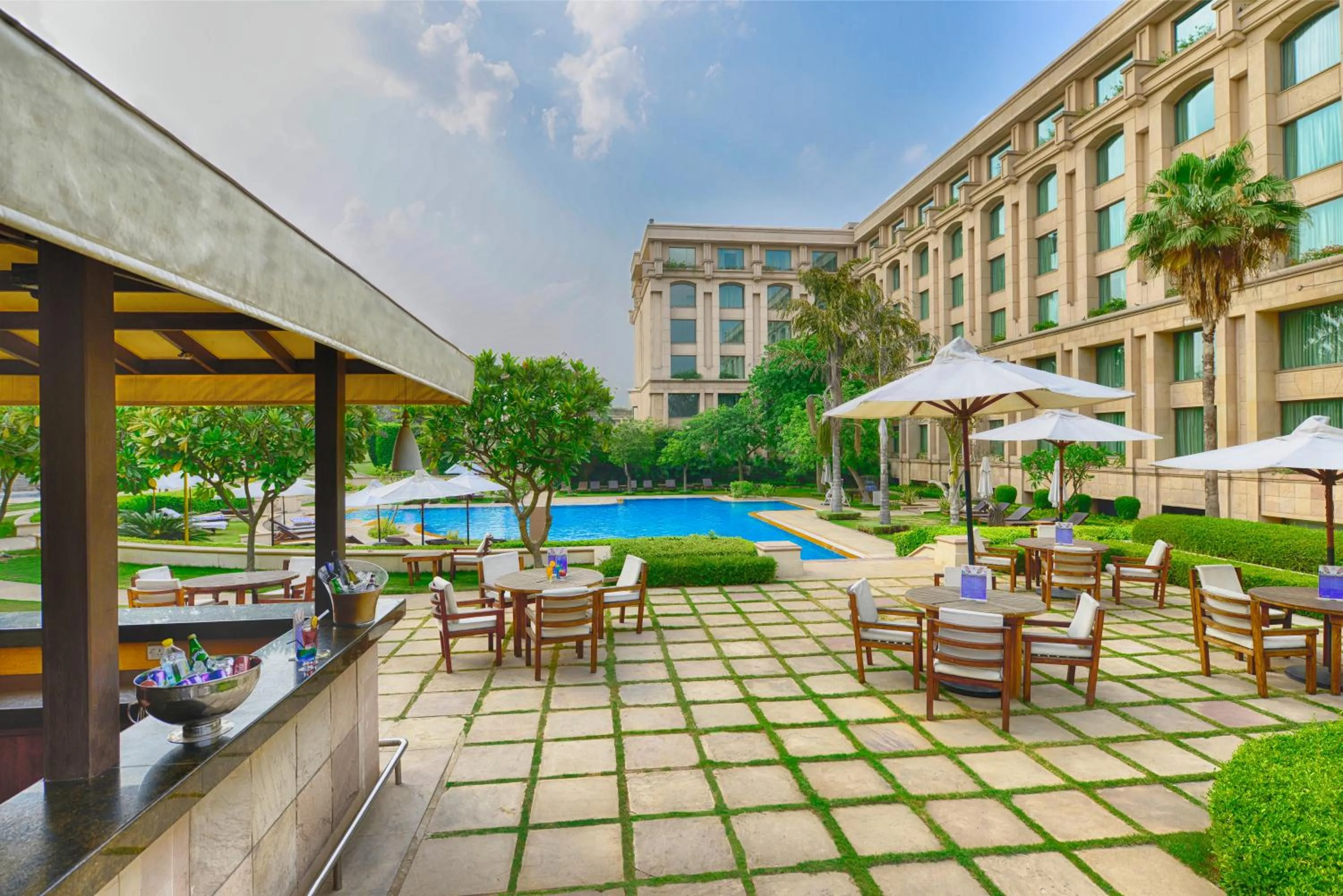 Patio in The Grand New Delhi