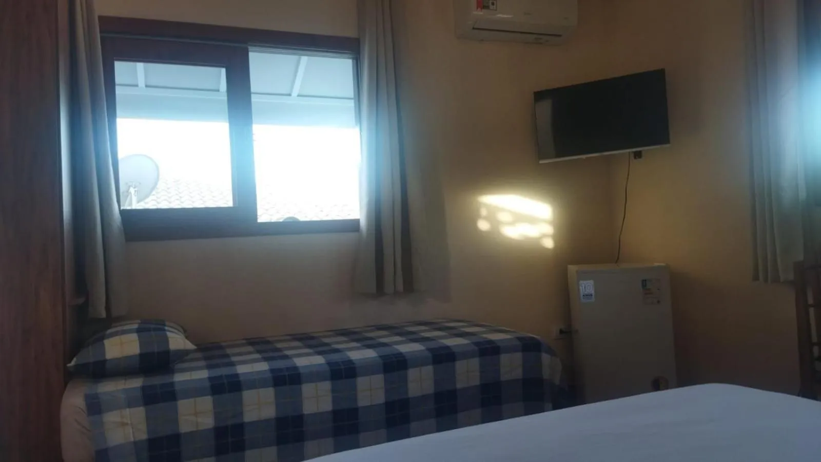 Bed in Pousada Primavera