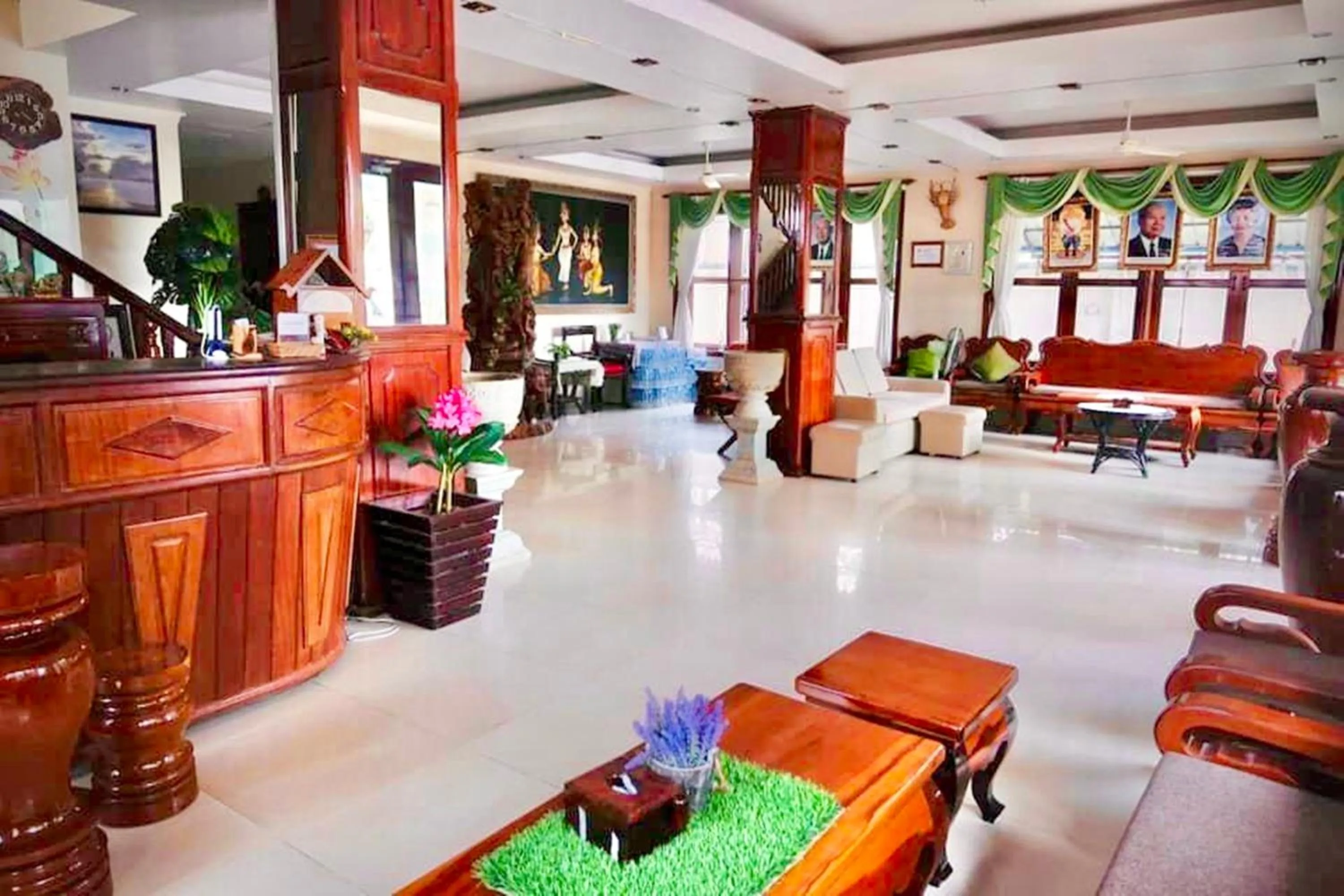 Lobby or reception in Siem Reap Riverside Hotel