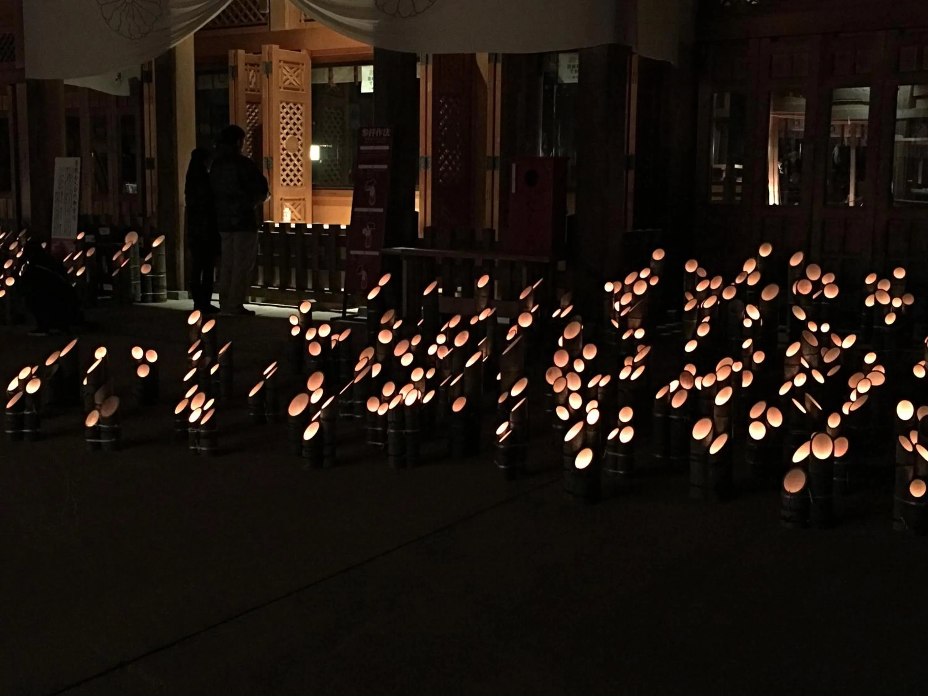 Winter in Canadian Loghouse Inn AzuminoYujin