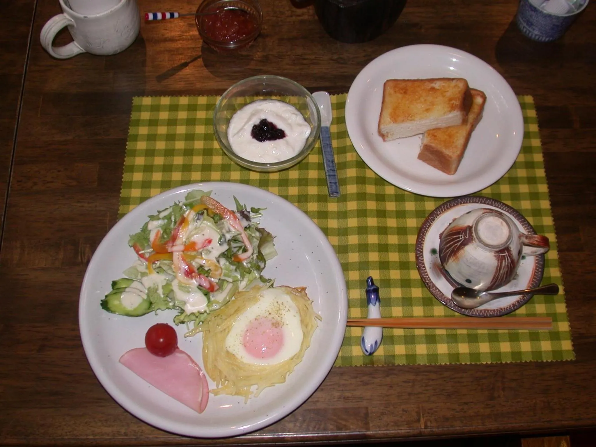 Breakfast in Canadian Loghouse Inn AzuminoYujin