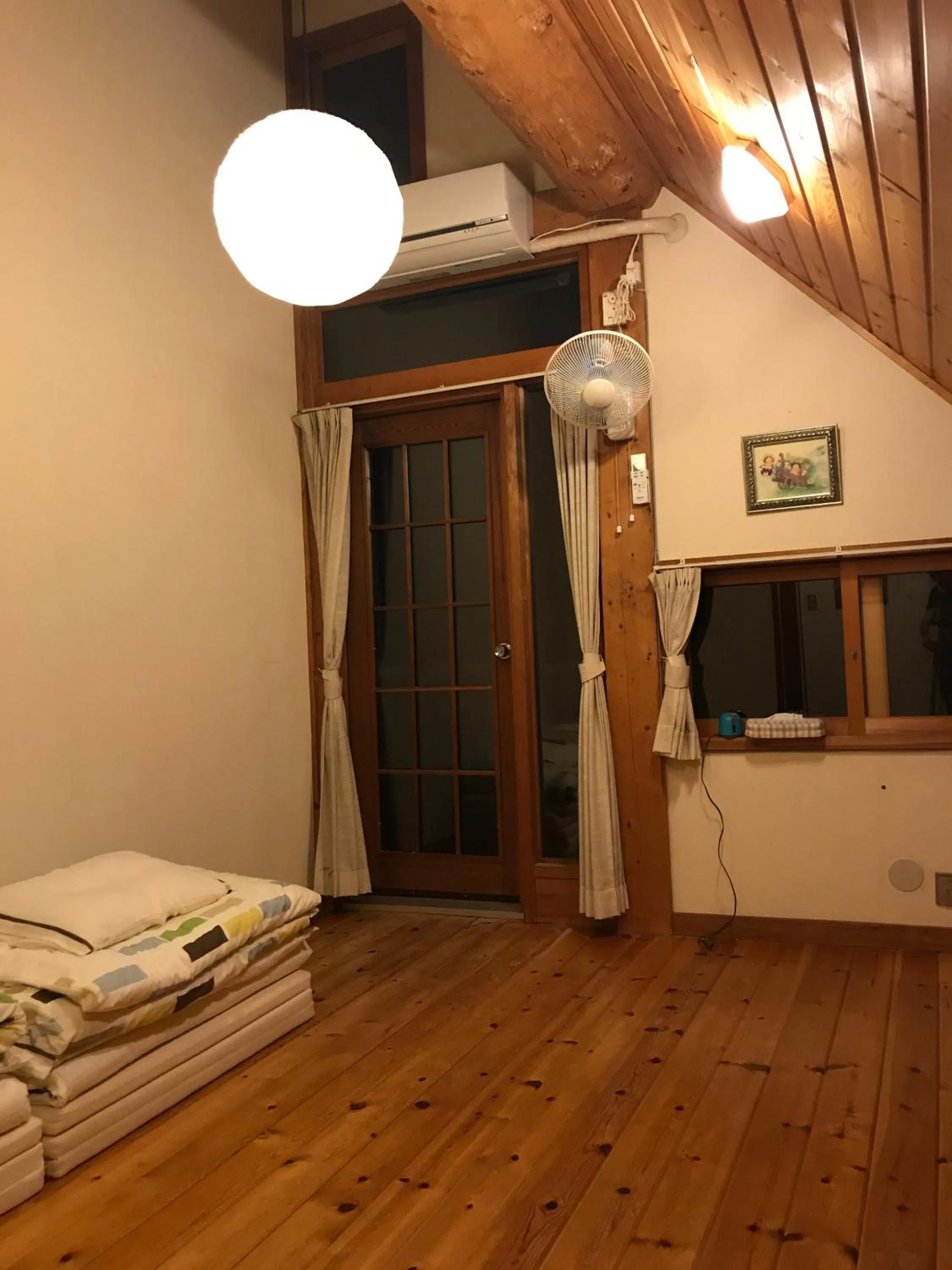 Photo of the whole room, Bed in Canadian Loghouse Inn AzuminoYujin