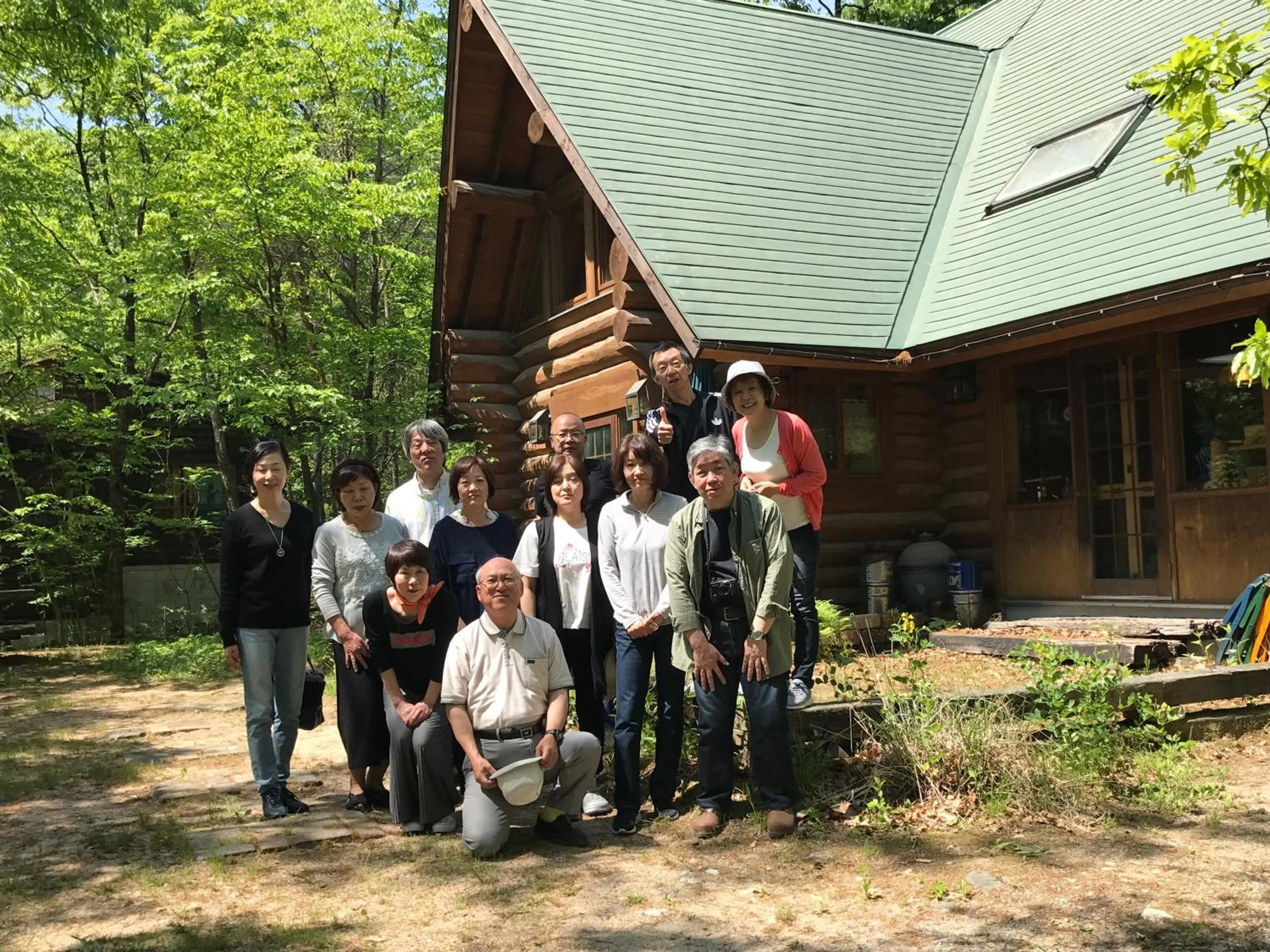 Property building in Canadian Loghouse Inn AzuminoYujin