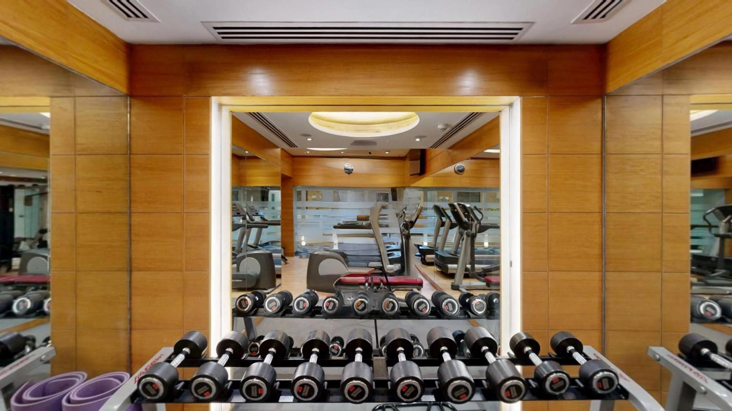 Fitness centre/facilities in Radisson Blu Marina Hotel Connaught Place