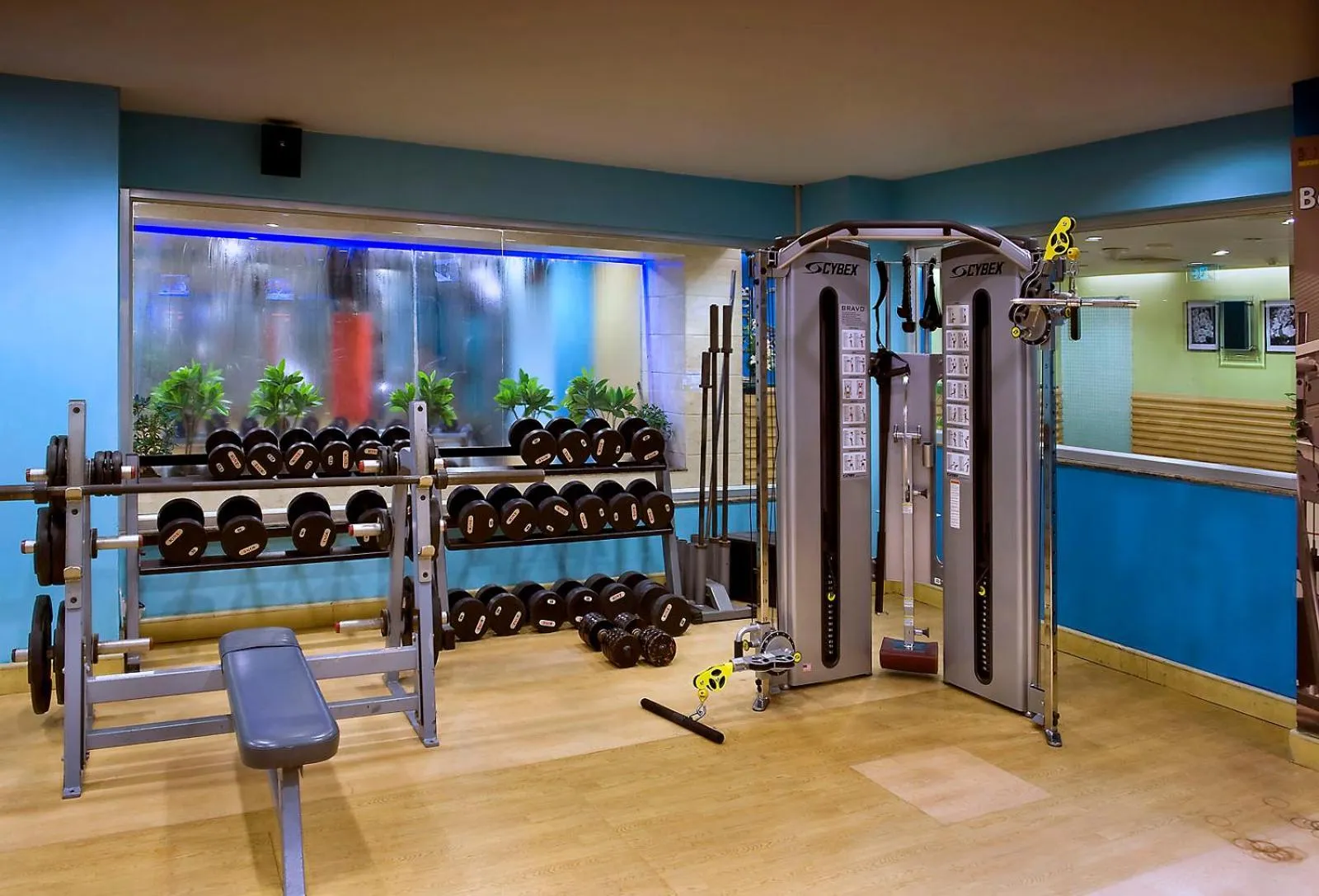 Fitness centre/facilities in The Suryaa New Delhi