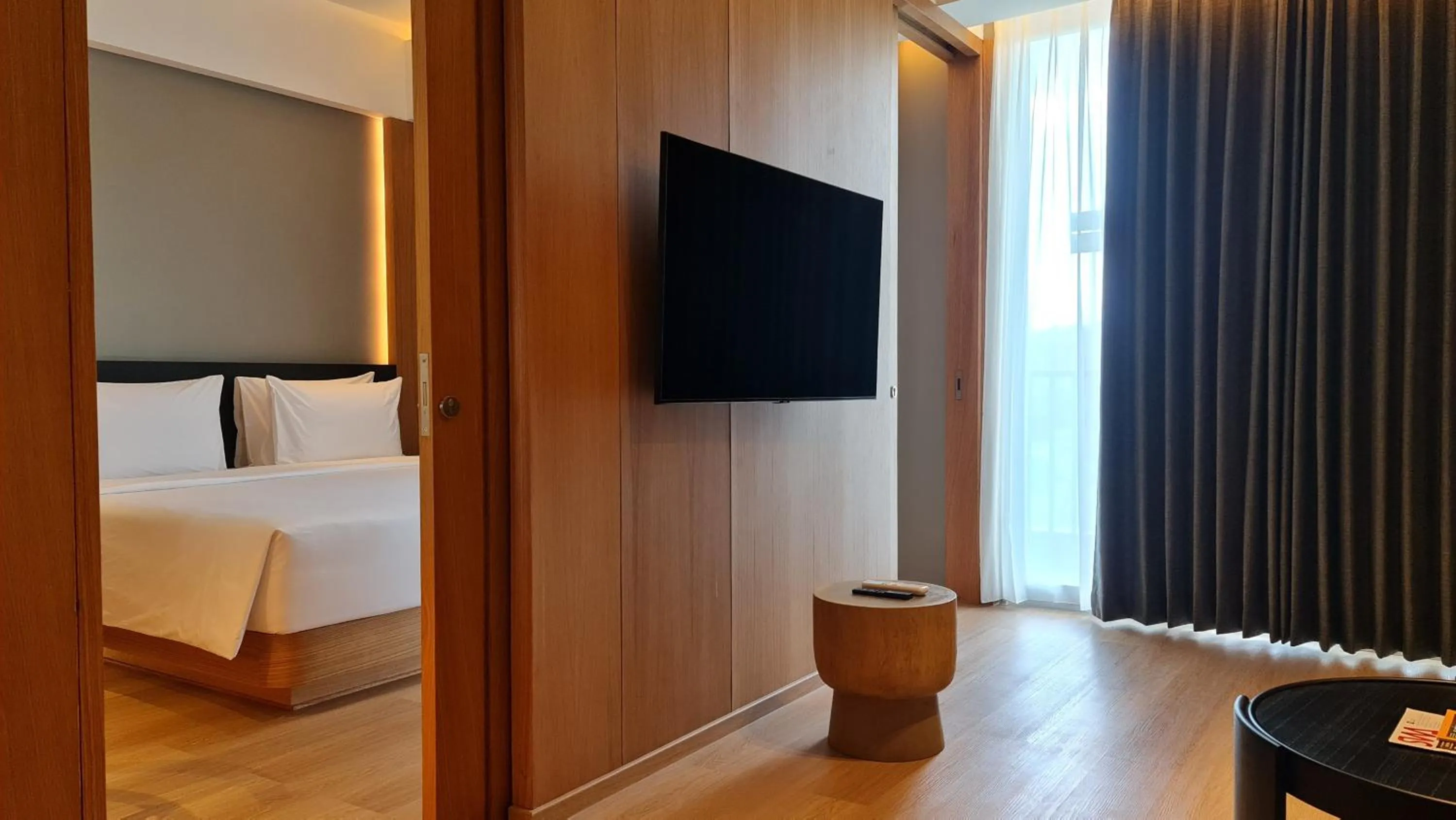 Bedroom, Bed in Hotel Santika Bangka