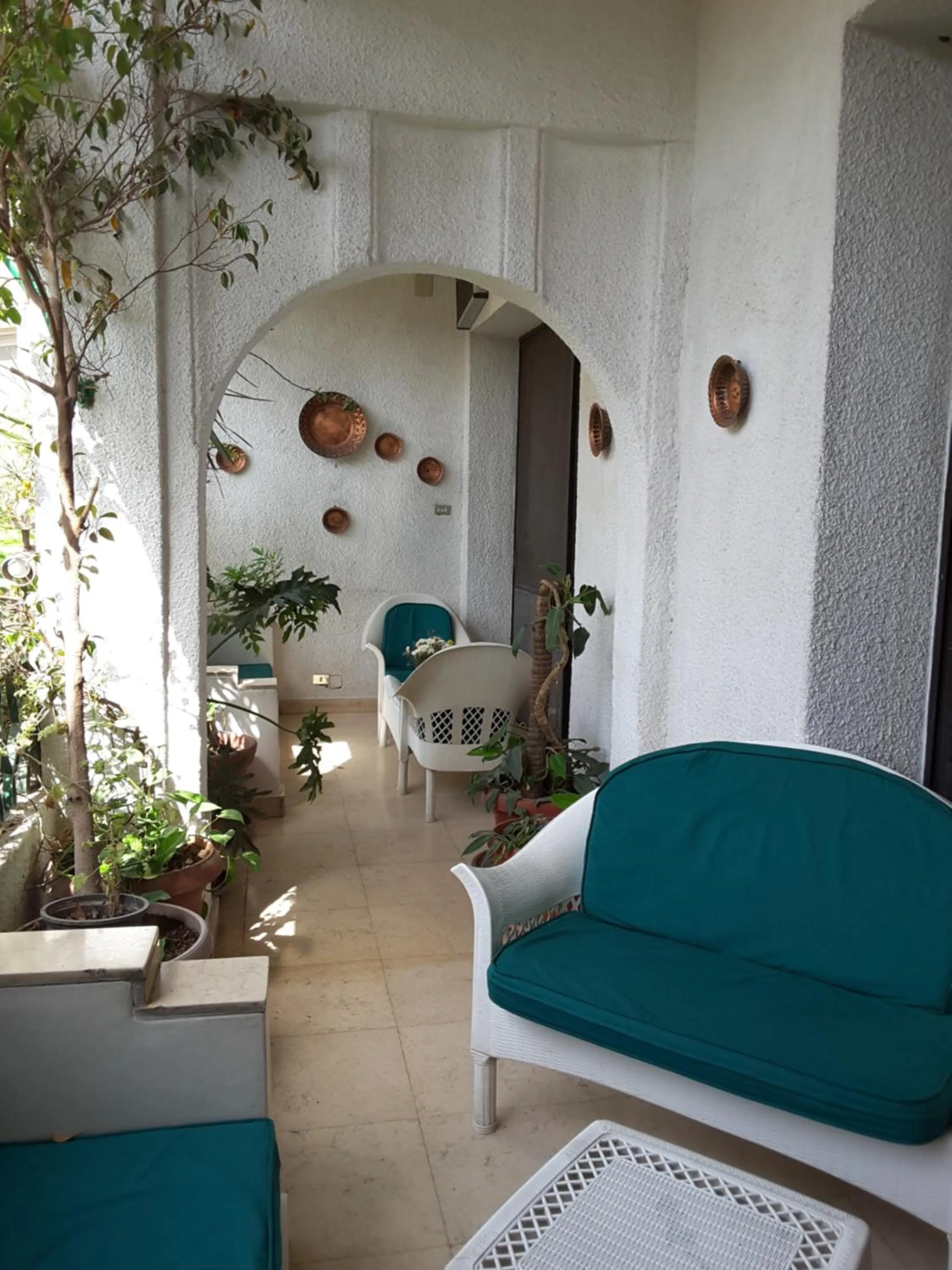 Balcony/Terrace in Horus House Hotel Zamalek