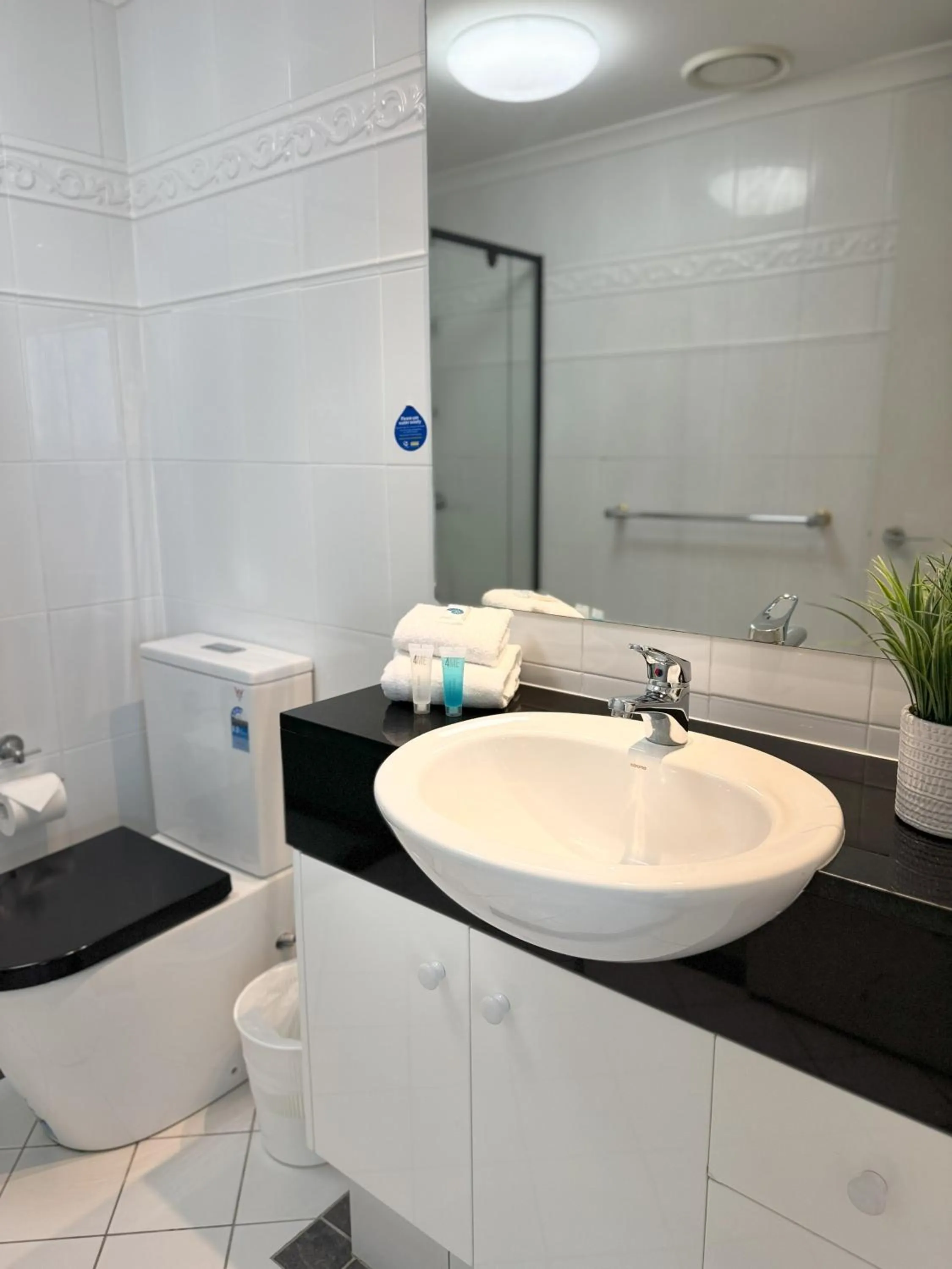 Bathroom in The Crest Apartments