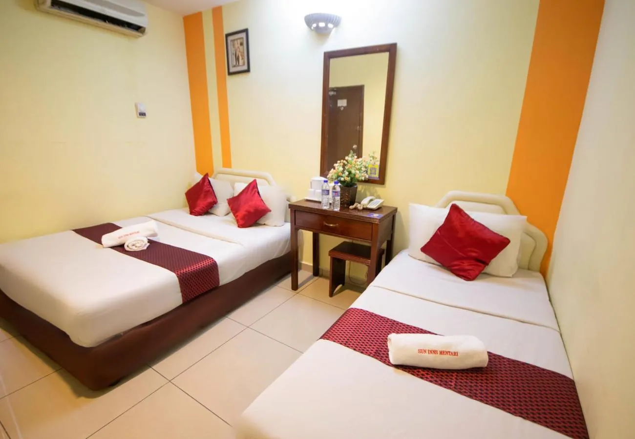 Bed in Sun Inns Hotel Sunway Mentari