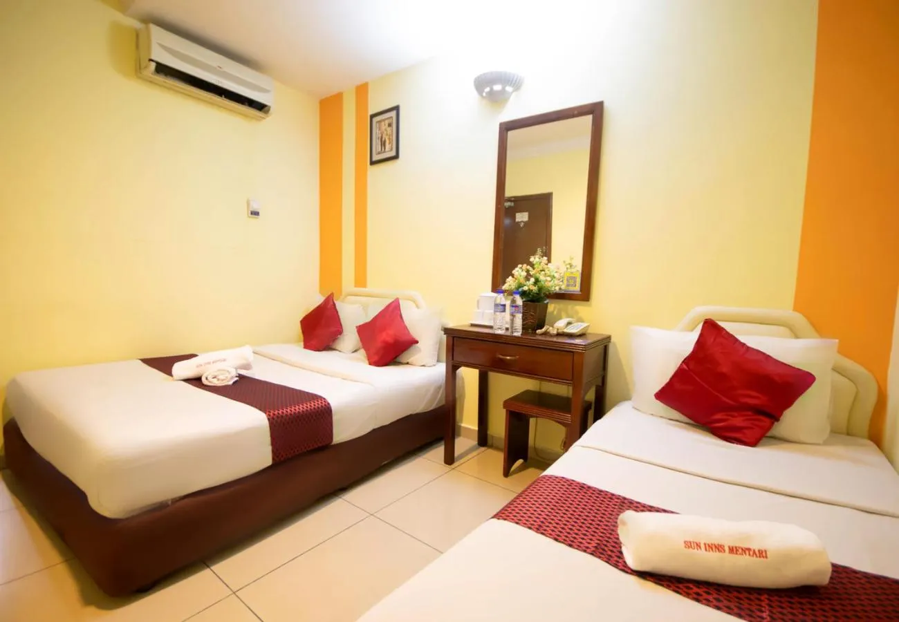 Bed in Sun Inns Hotel Sunway Mentari