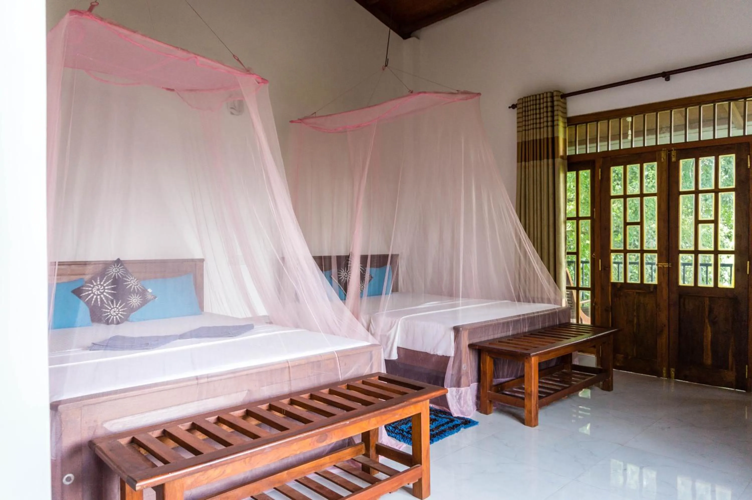 Bed in Samadhi Nature Resort