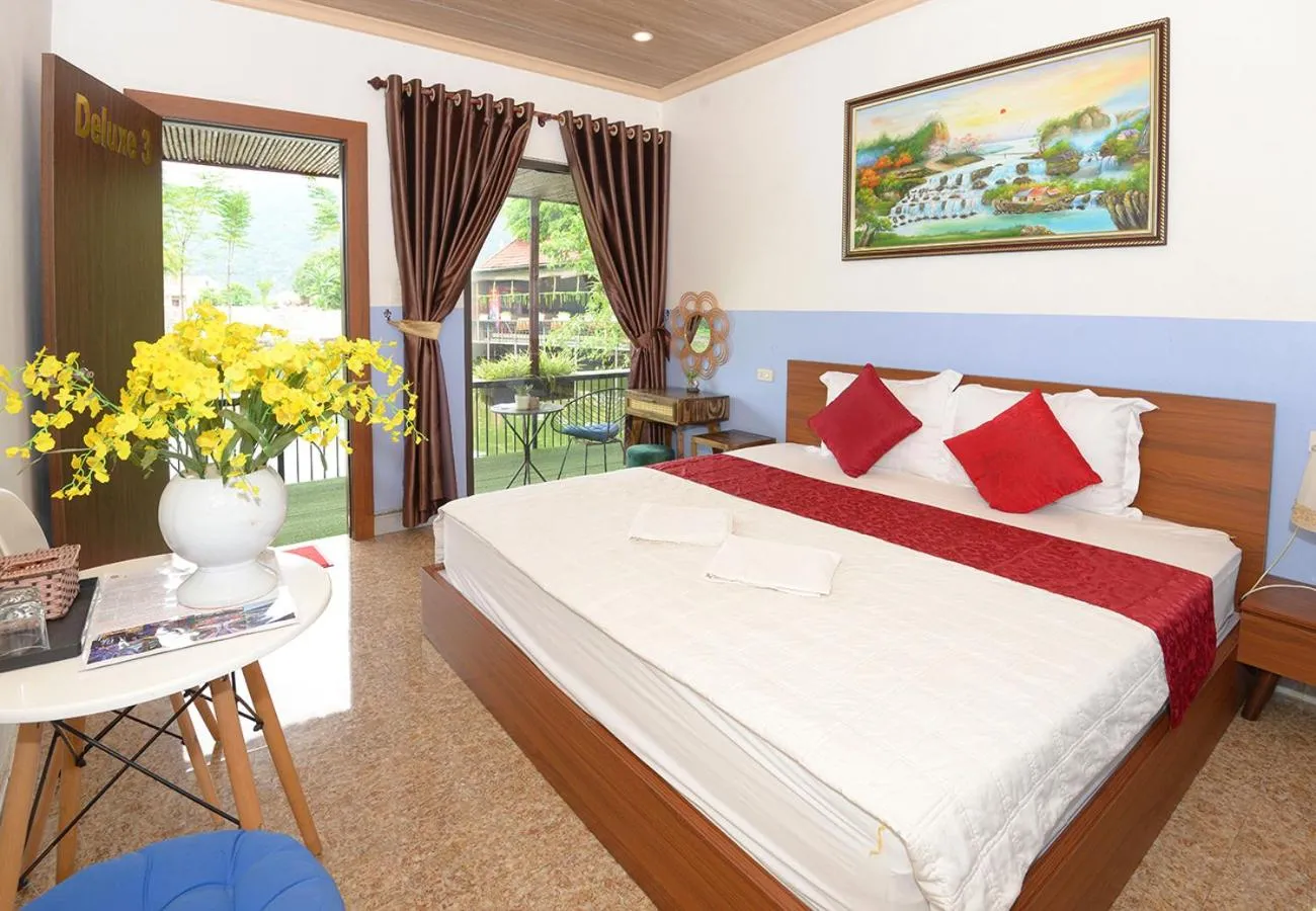 Bed in Tam Coc Garden Homestay