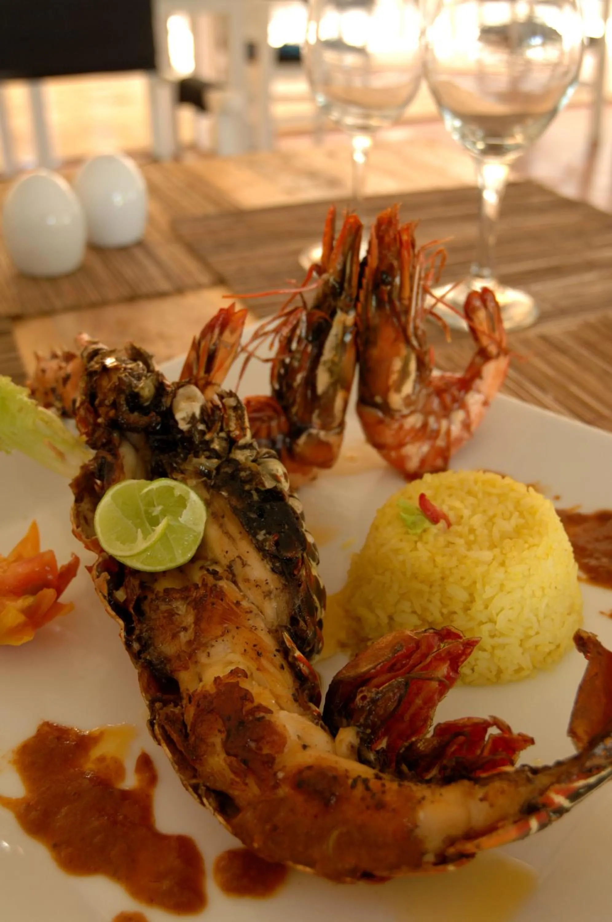 Food in Pigeon Island Beach Resort and Spa