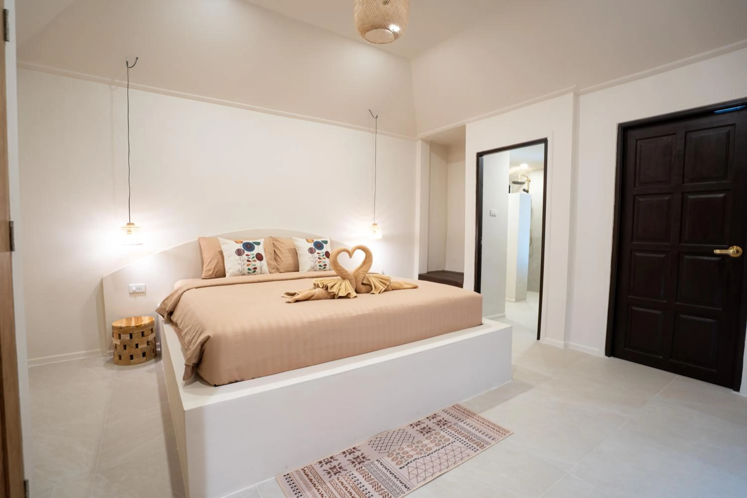 Bed in Relax Bay Beach Resort