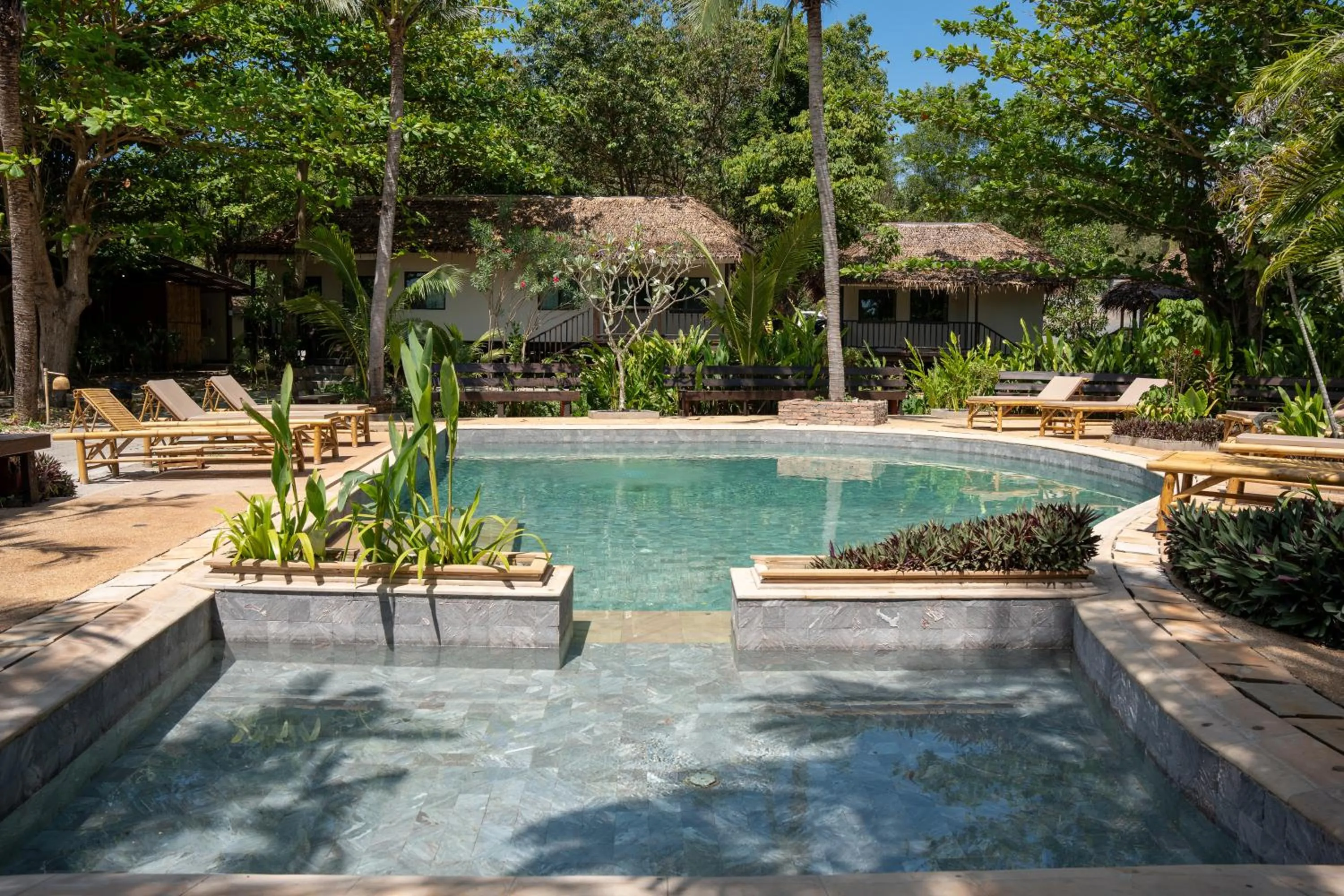 Pool view in Relax Bay Beach Resort