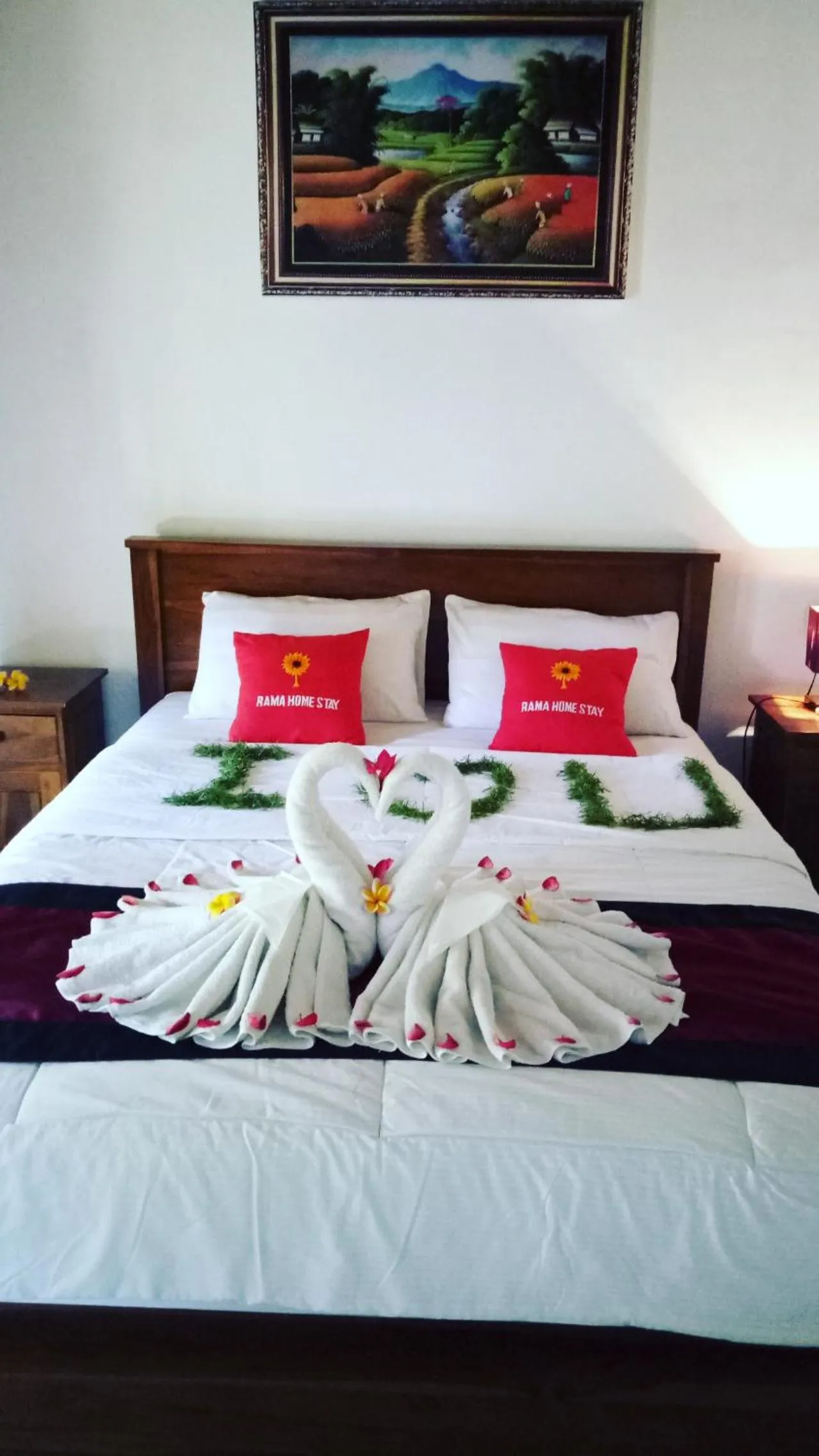 Property building, Bed in Rama Homestay