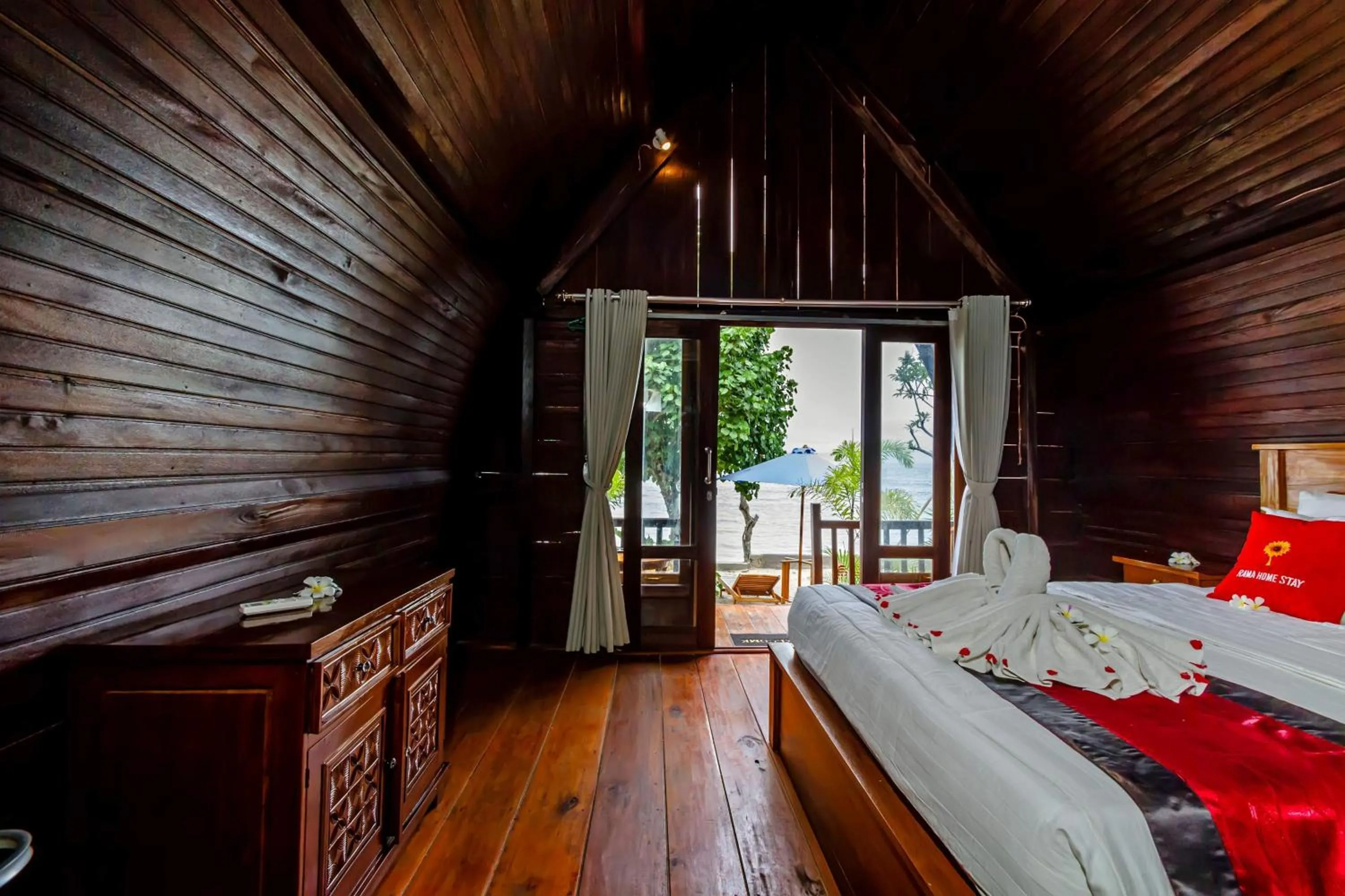 Bed in Rama Homestay