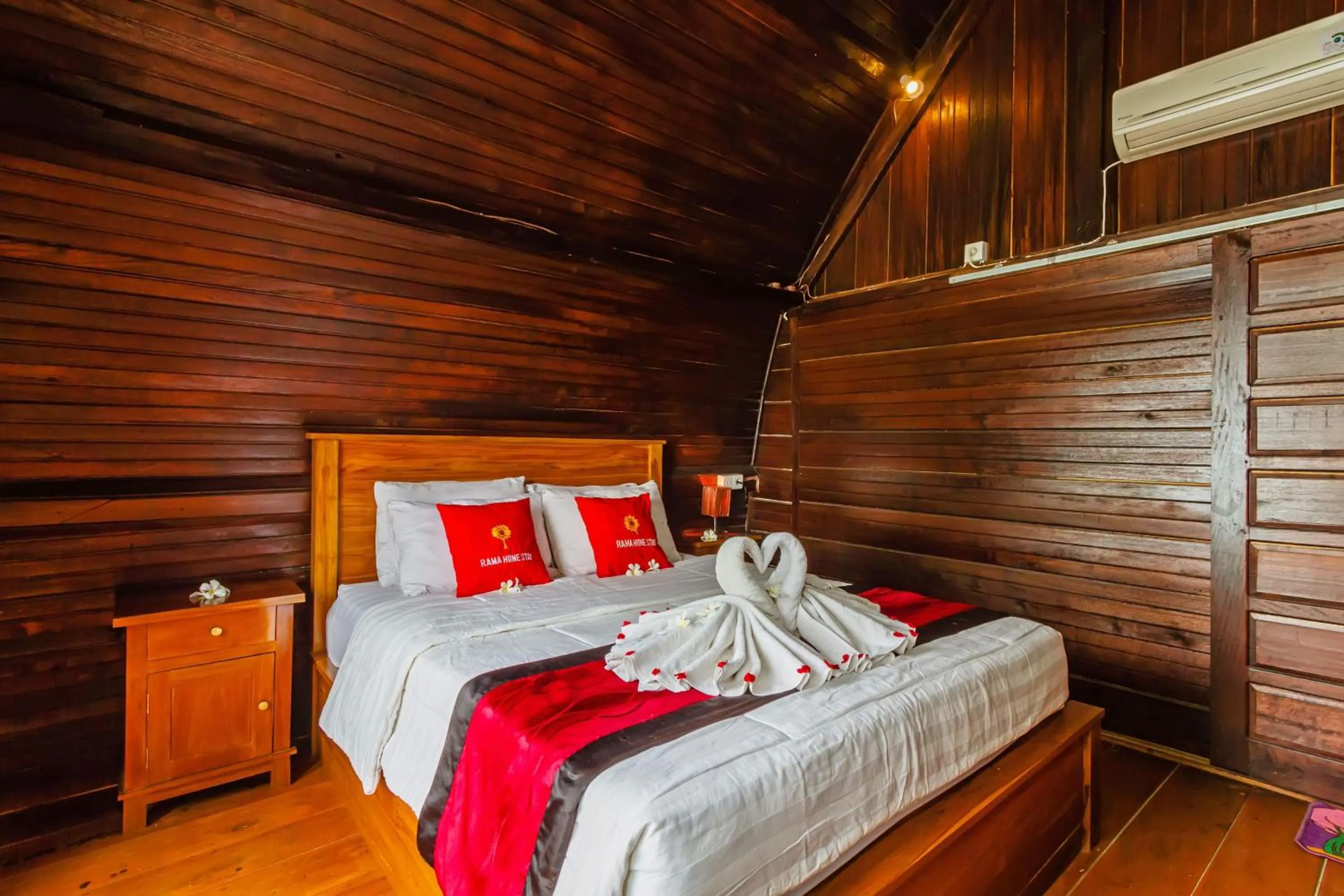 Bed in Rama Homestay