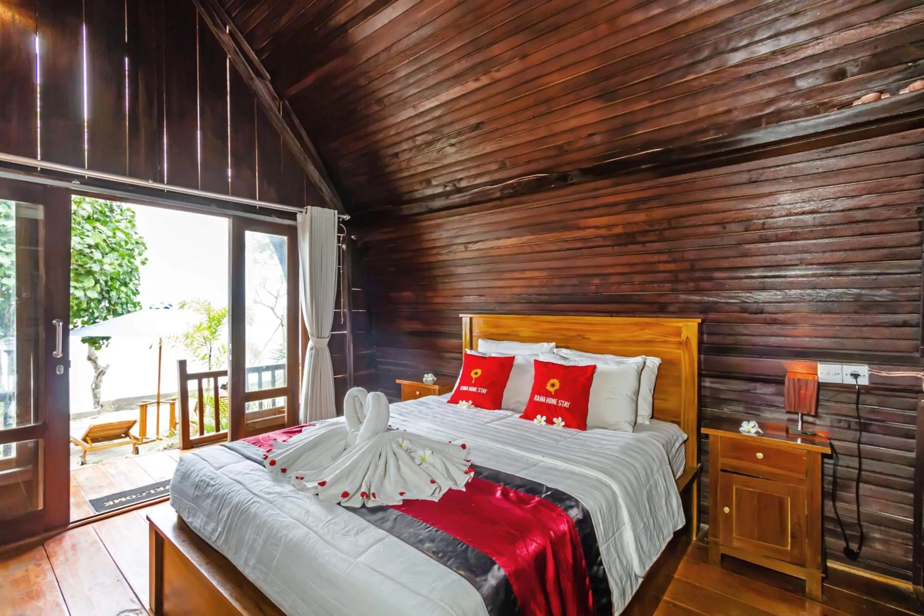 Bed in Rama Homestay