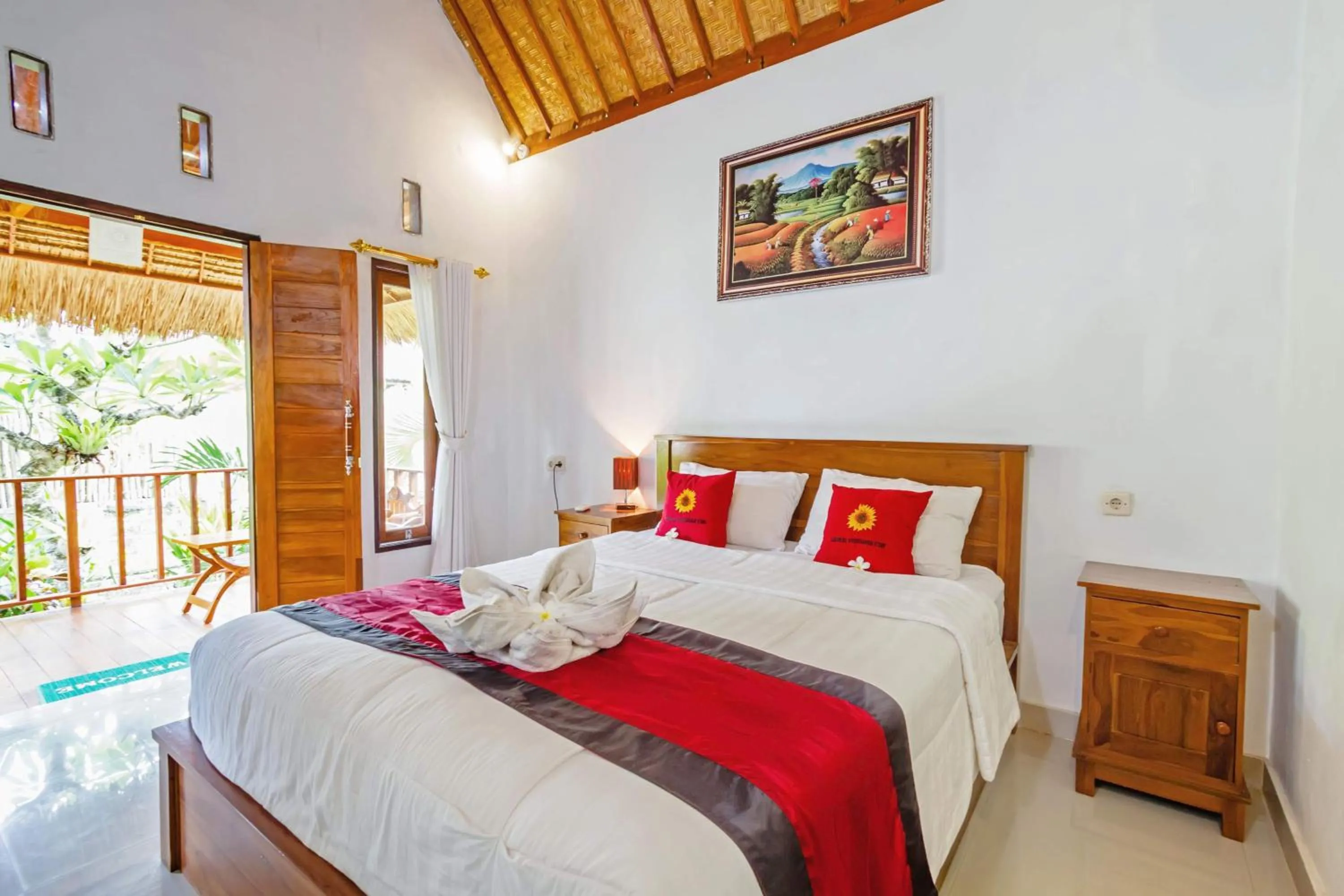 Bed in Rama Homestay