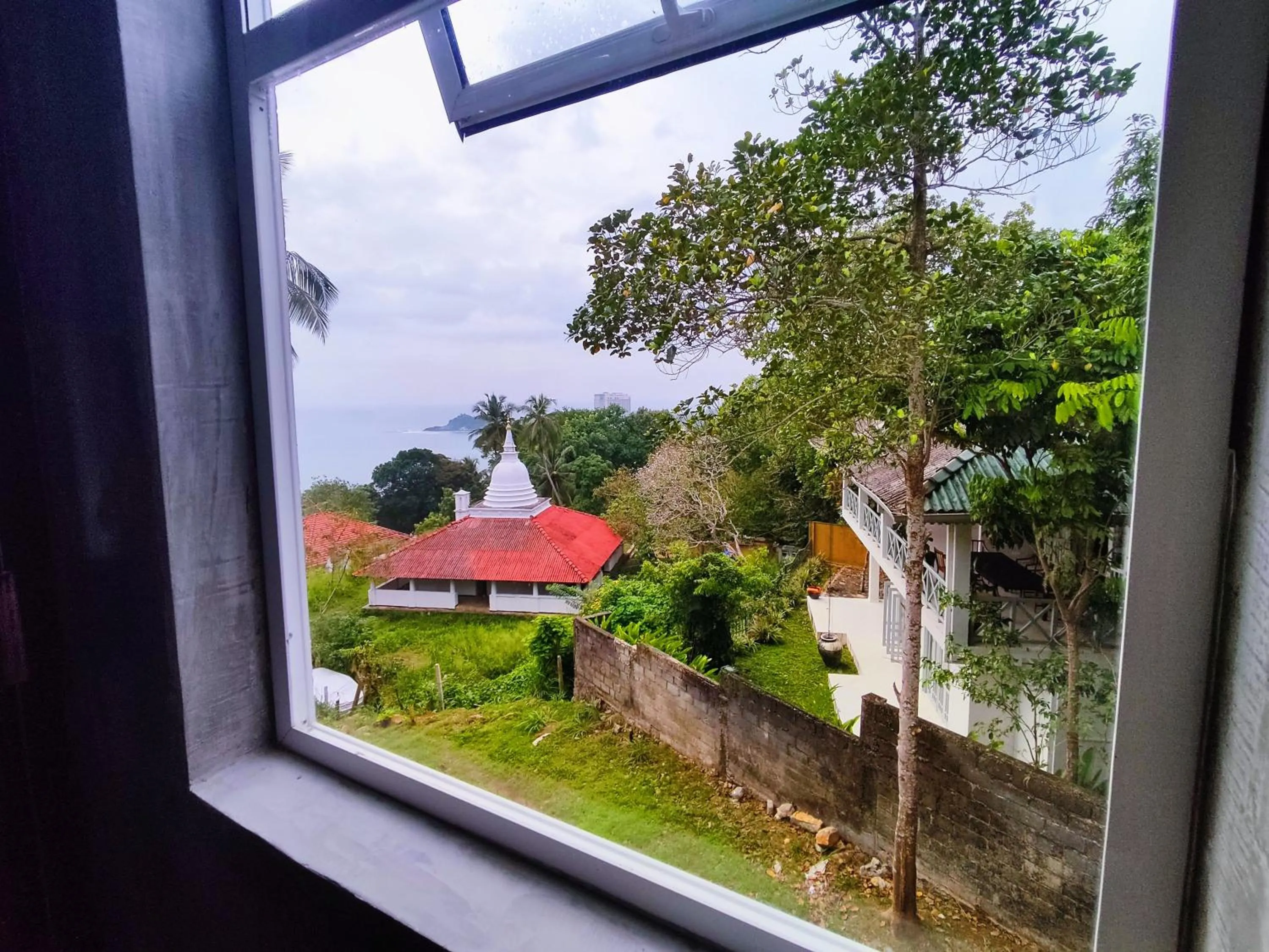 Deluxe Double Room with Sea View in Arazo villa